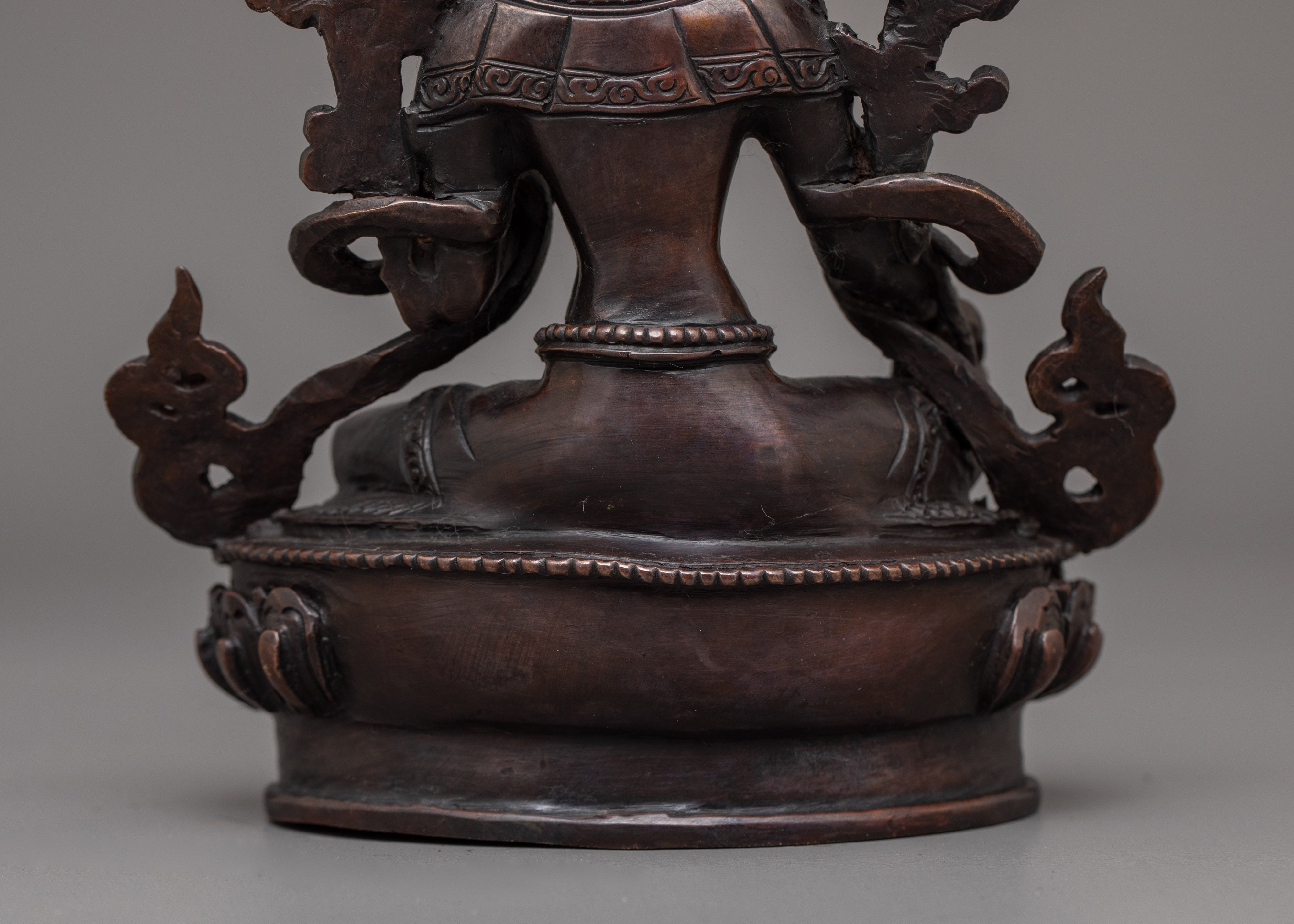 Green Tara Tibetan Goddess Sculpture | Symbol of Compassion and Protection