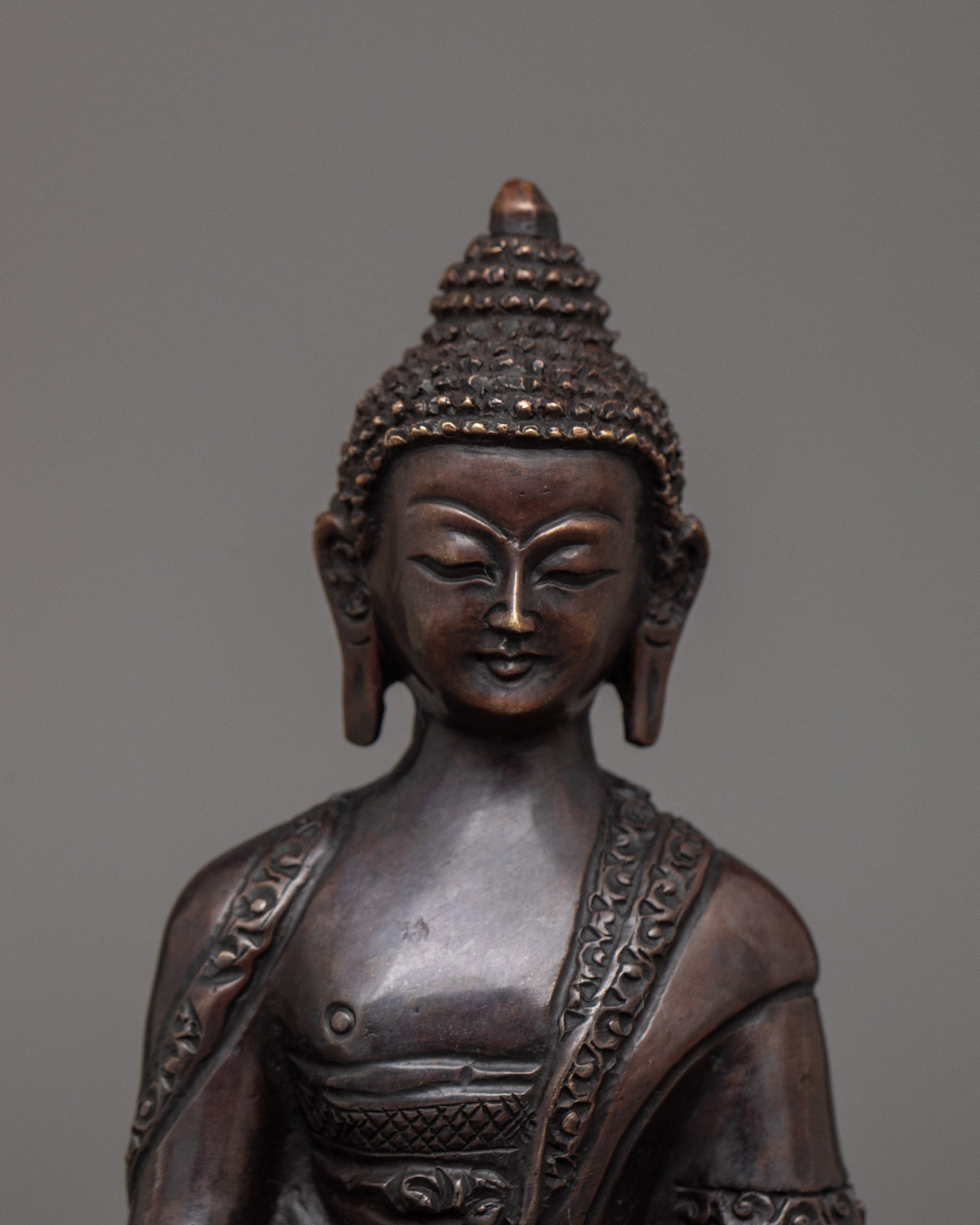 Amitabha Buddha of the Pure Land Deity Figurine | Buddha of Infinite Light and Wisdom