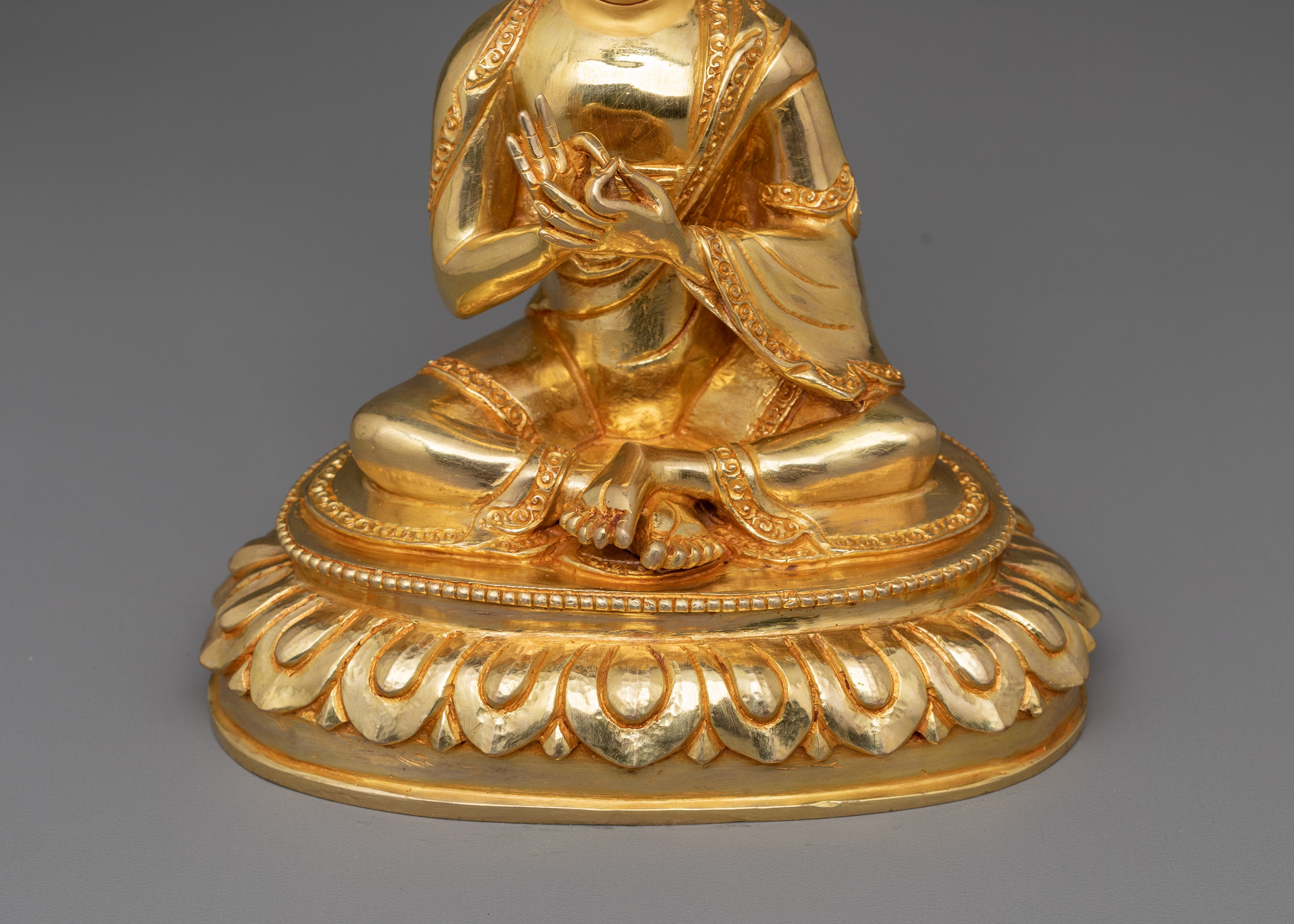 Handcrafted Sacred Nagarjuna Statue | Symbol of Wisdom and Liberation