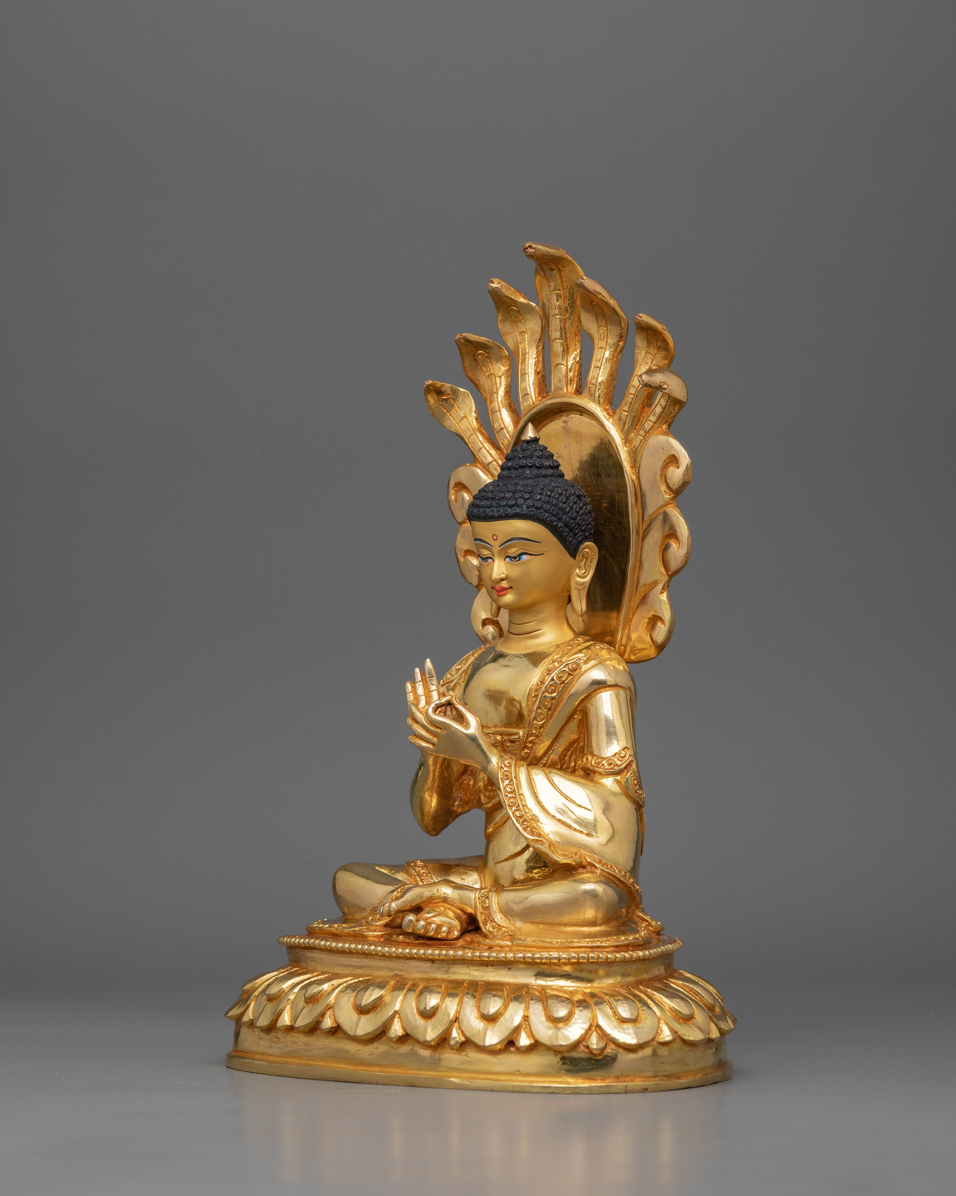 Handcrafted Sacred Nagarjuna Statue | Symbol of Wisdom and Liberation