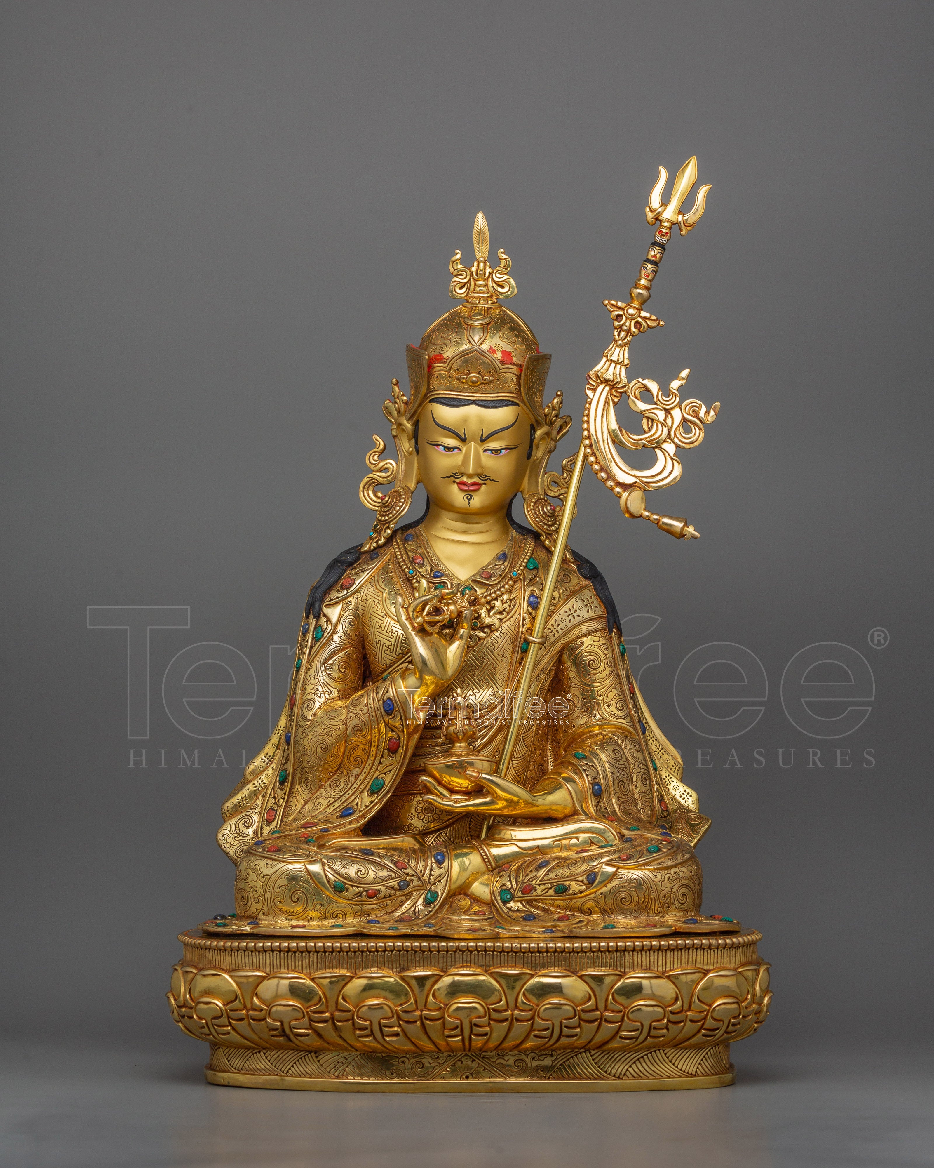 Handcrafted Guru Tsokye Dorje Sculpture | Representation of Spiritual Mastery