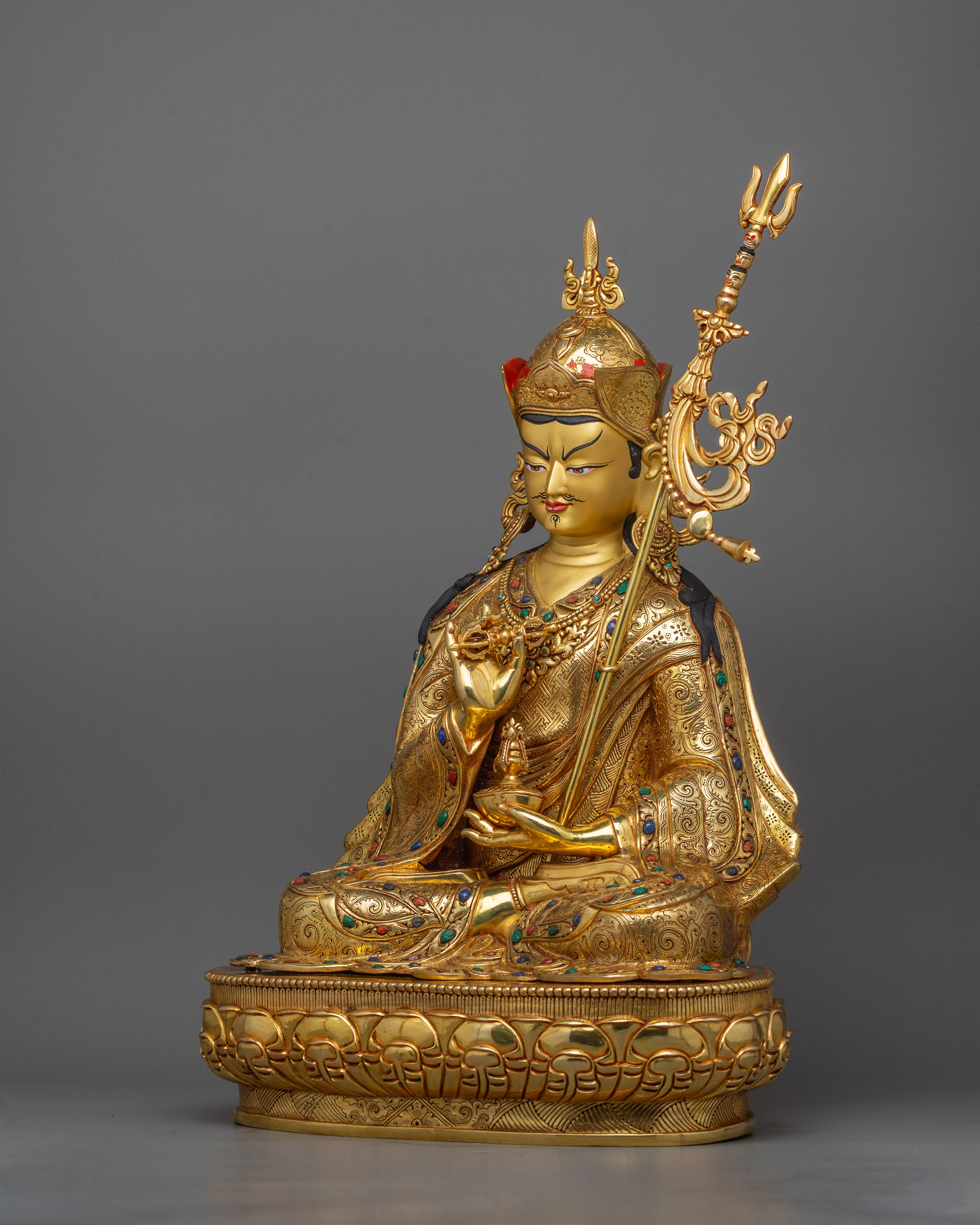Handcrafted Guru Tsokye Dorje Sculpture | Representation of Spiritual Mastery