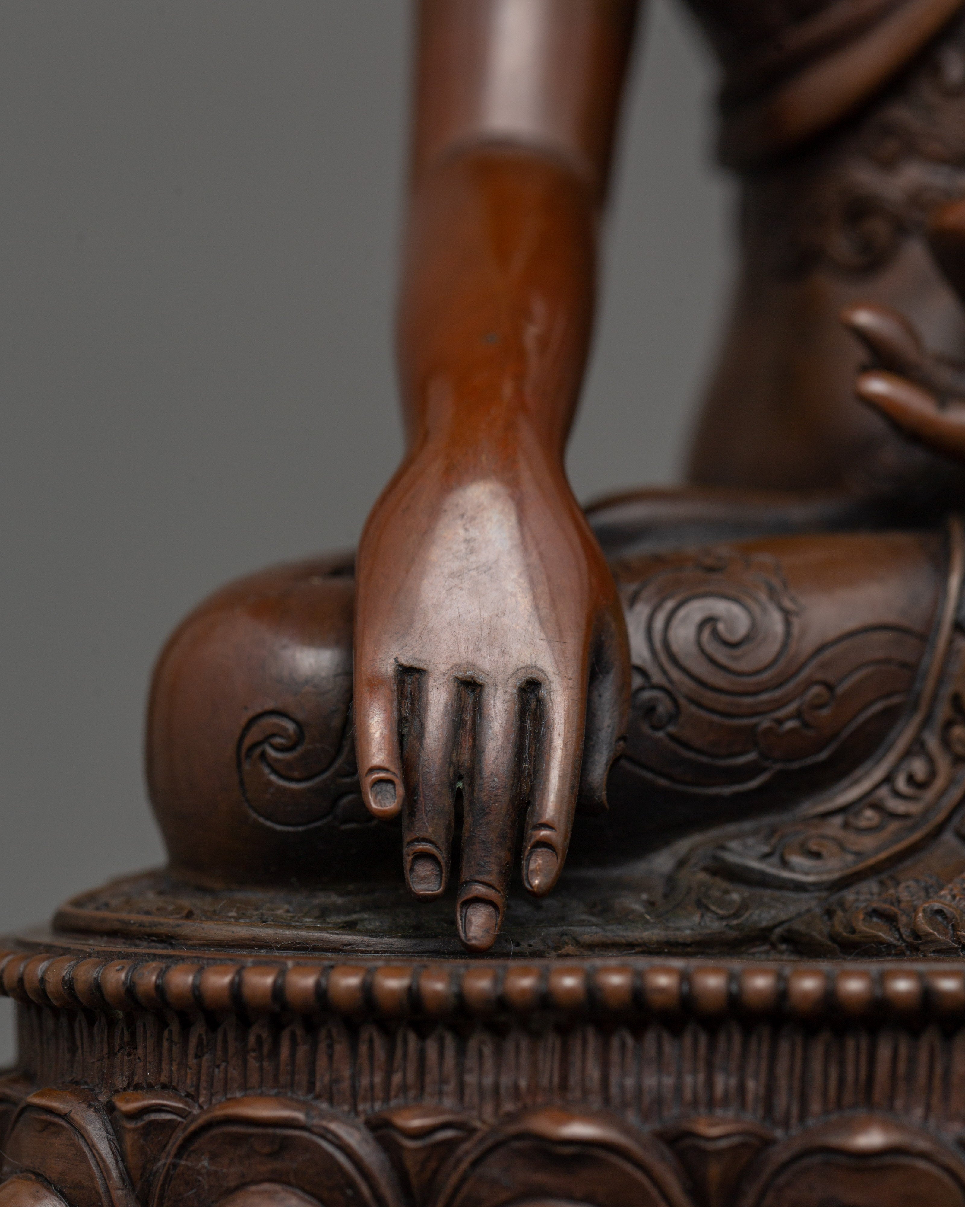 14.4 Inches Historical Buddha Shakyamuni Figurine | Symbol of Serenity and Inner Wisdom