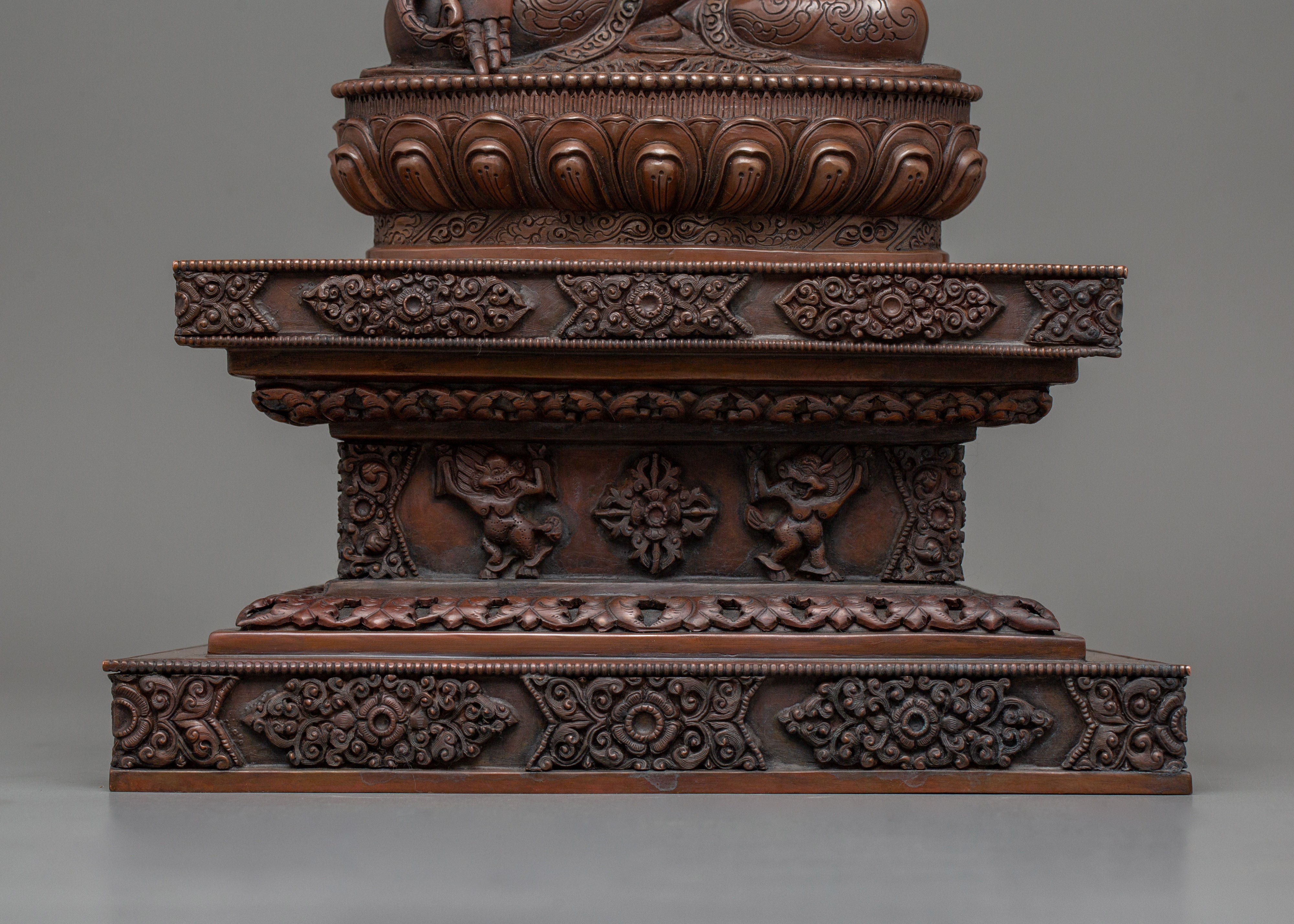 Himalayan Healing Buddha Figurine | Nepalese Traditional Art of Bhaishajyaguru