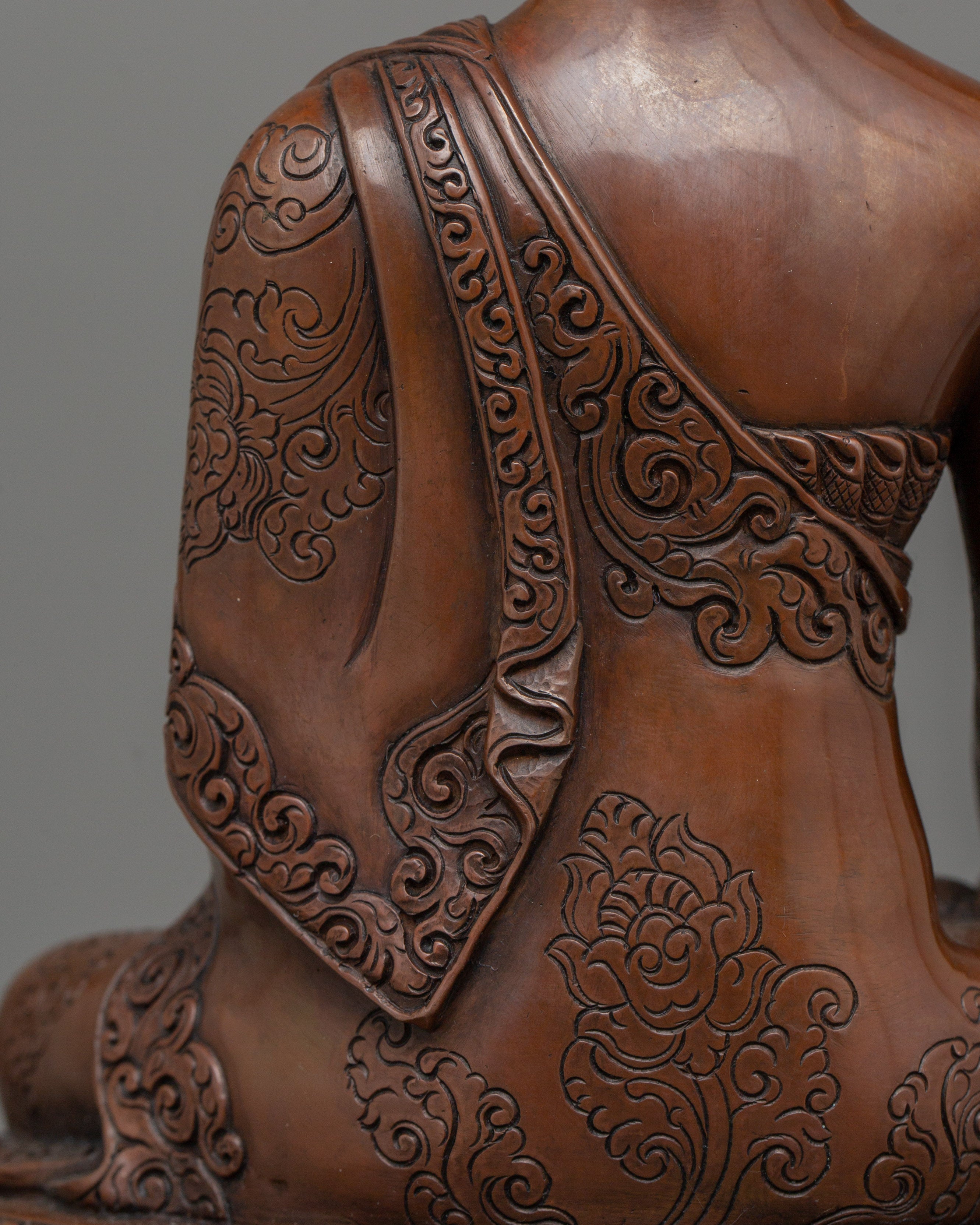 Himalayan Healing Buddha Figurine | Nepalese Traditional Art of Bhaishajyaguru