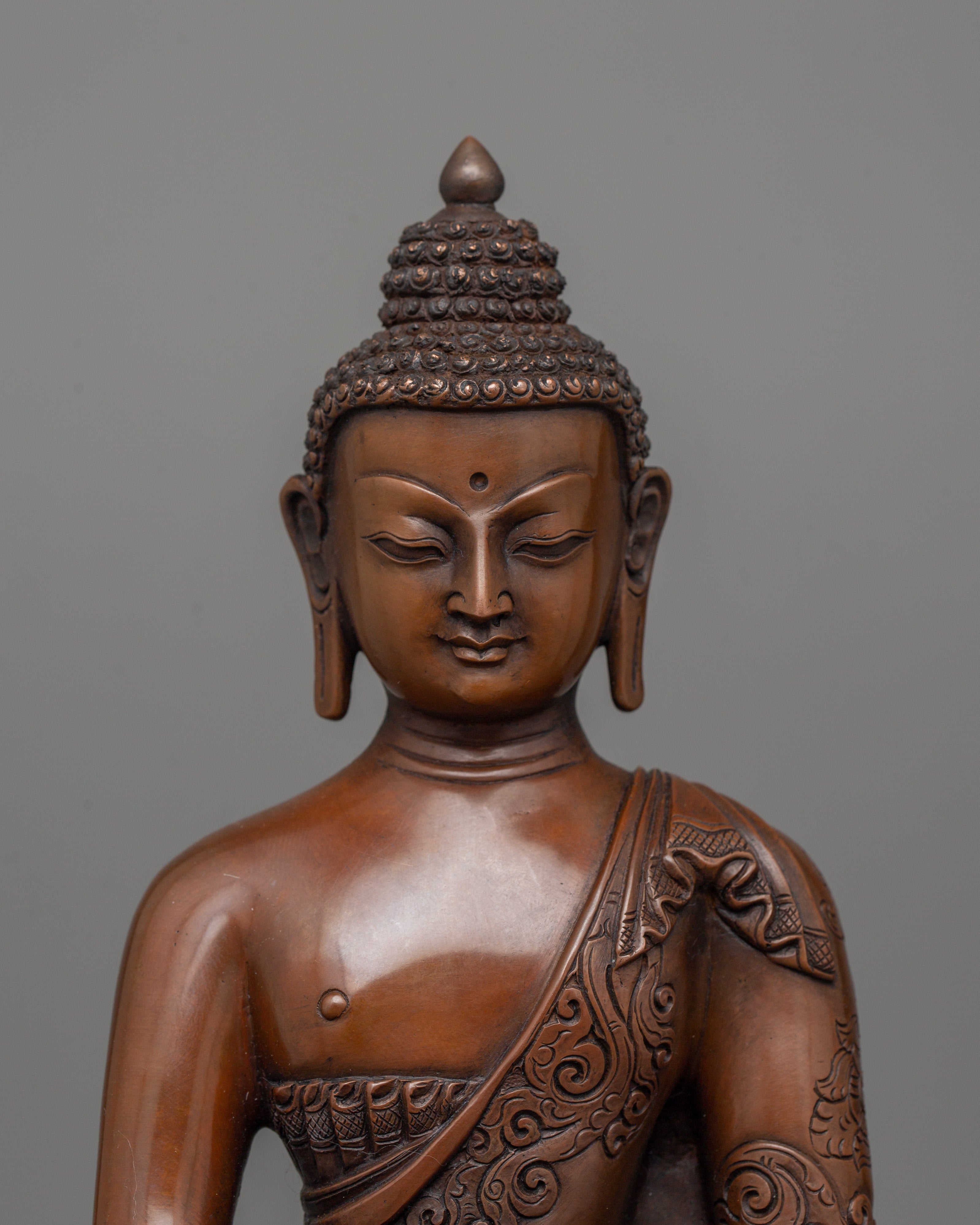 Handmade Figurine of Amitabha Buddha | The Buddha of Infinite Light