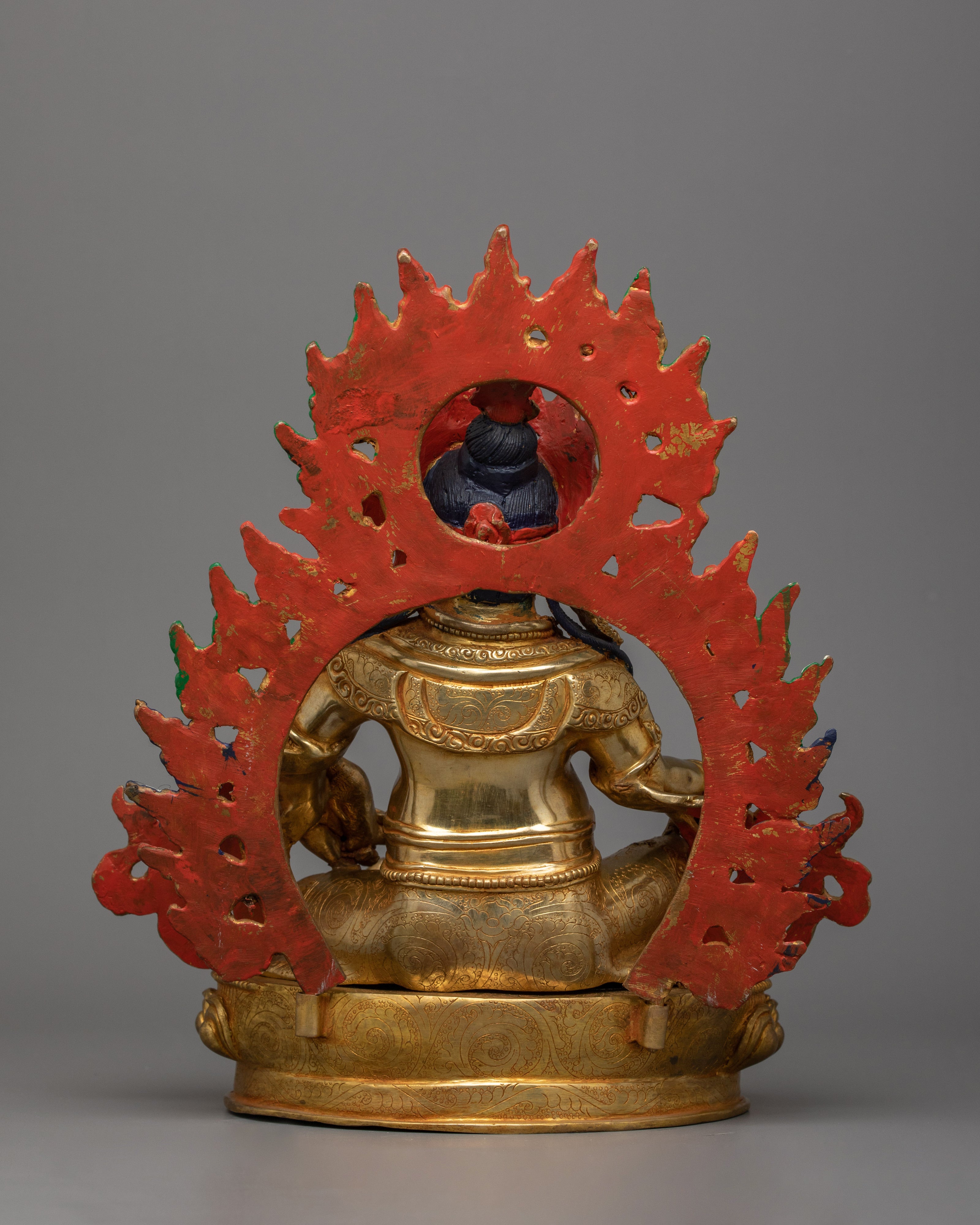 Buddhist Dzambhala Wealth Deity Statue | Symbol of Prosperity and Abundance