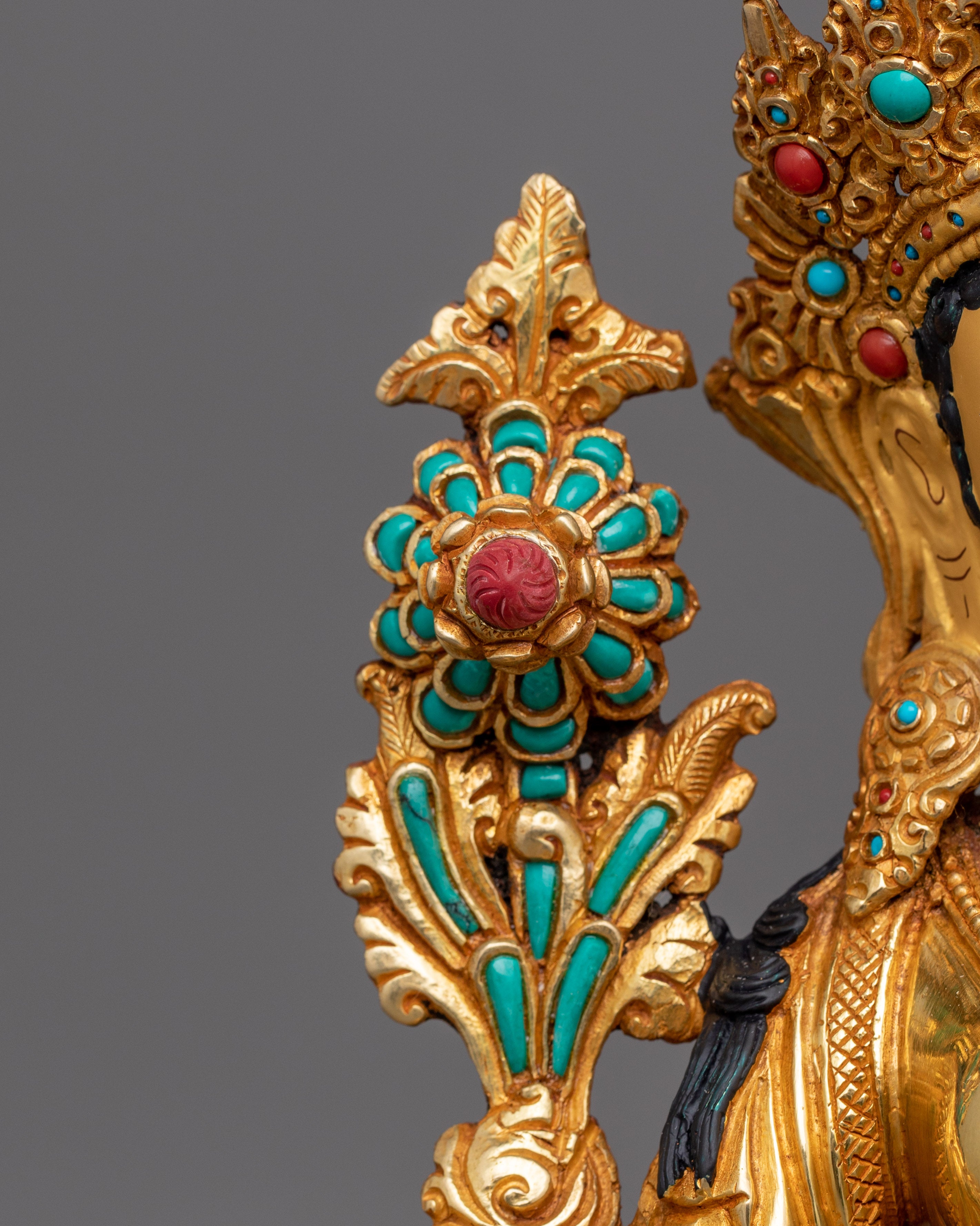 Himalayan Buddhist Shyamatara Statue | A Symbol of Wisdom, Action, and Serenity