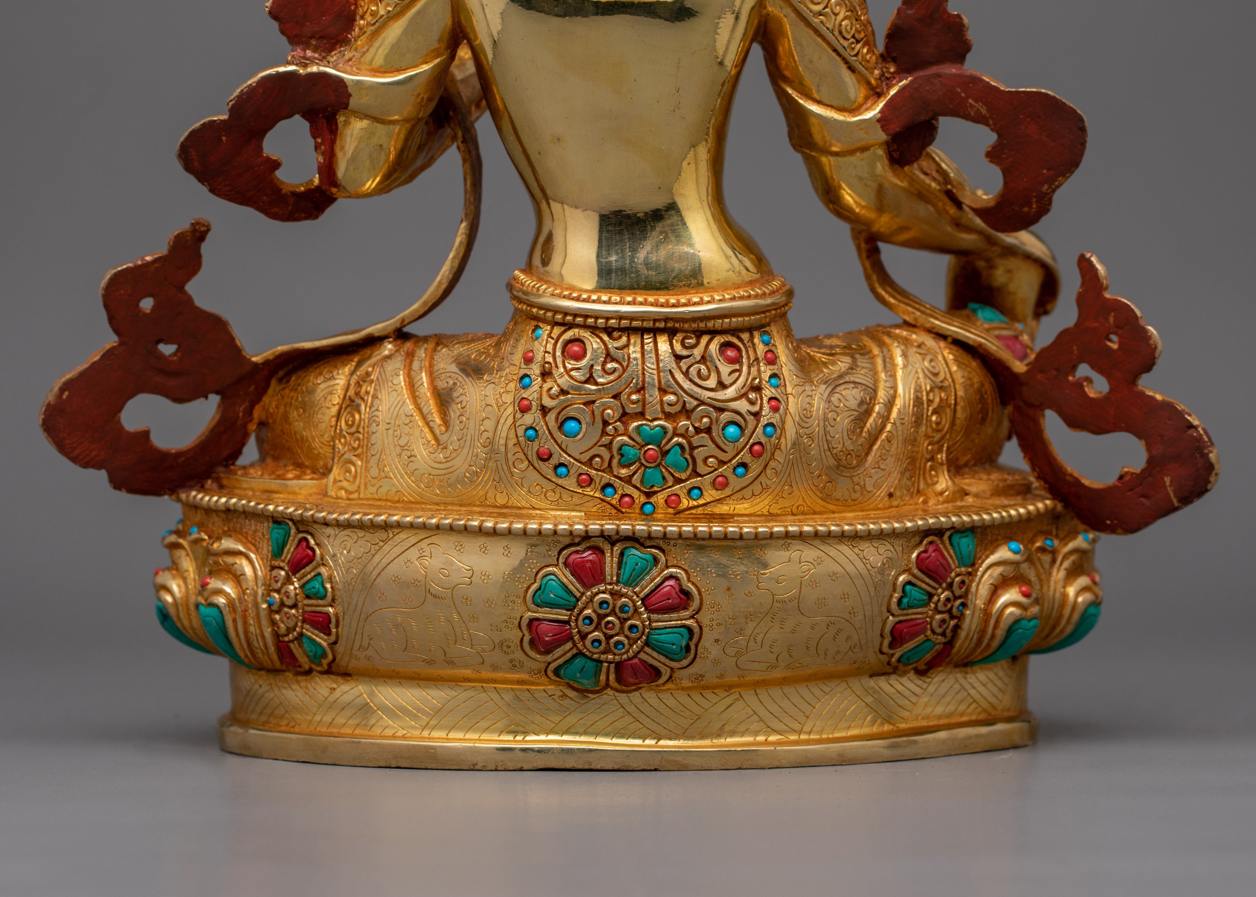 Himalayan Buddhist Shyamatara Statue | A Symbol of Wisdom, Action, and Serenity