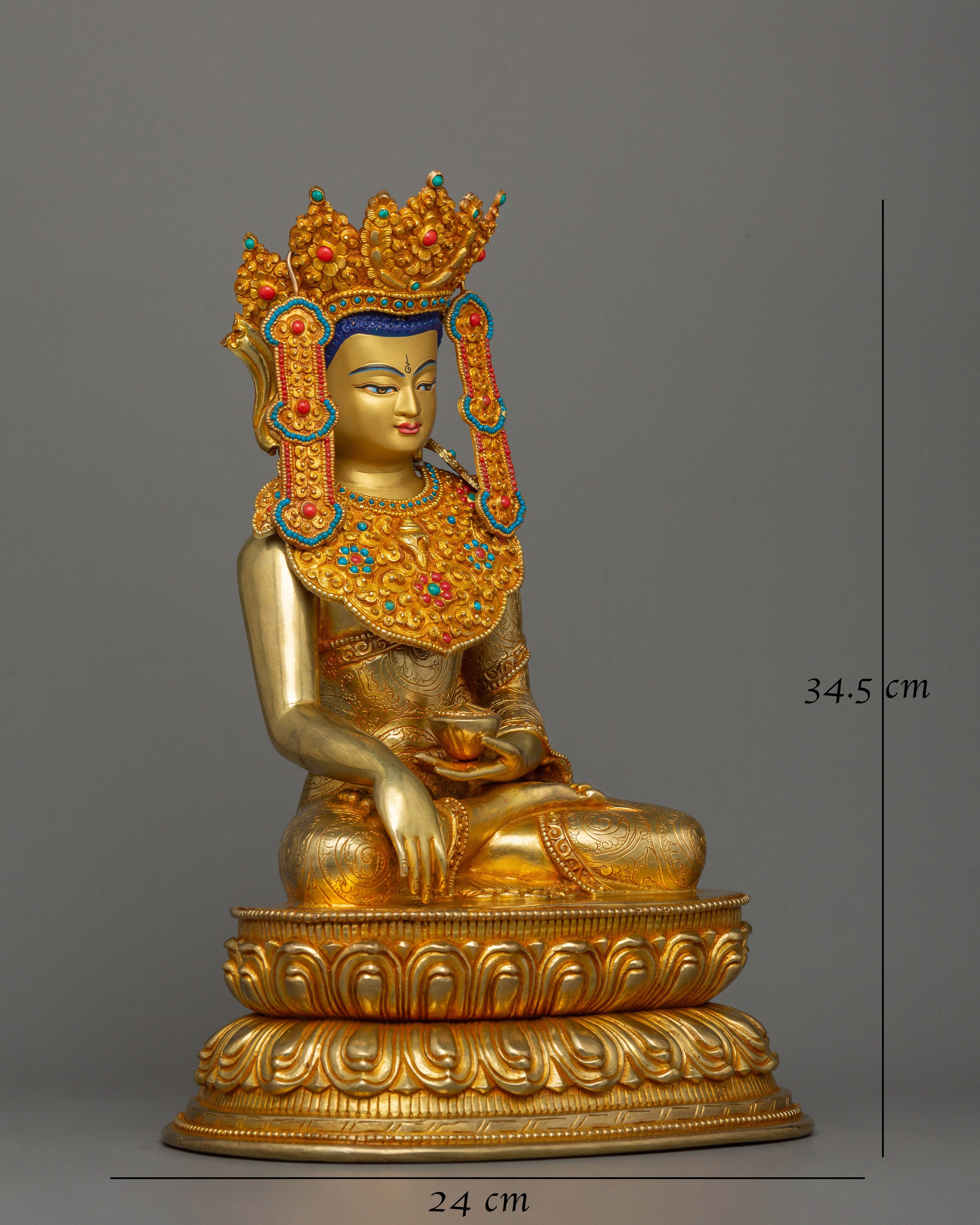 peaceful-crown-shakyamuni-buddha