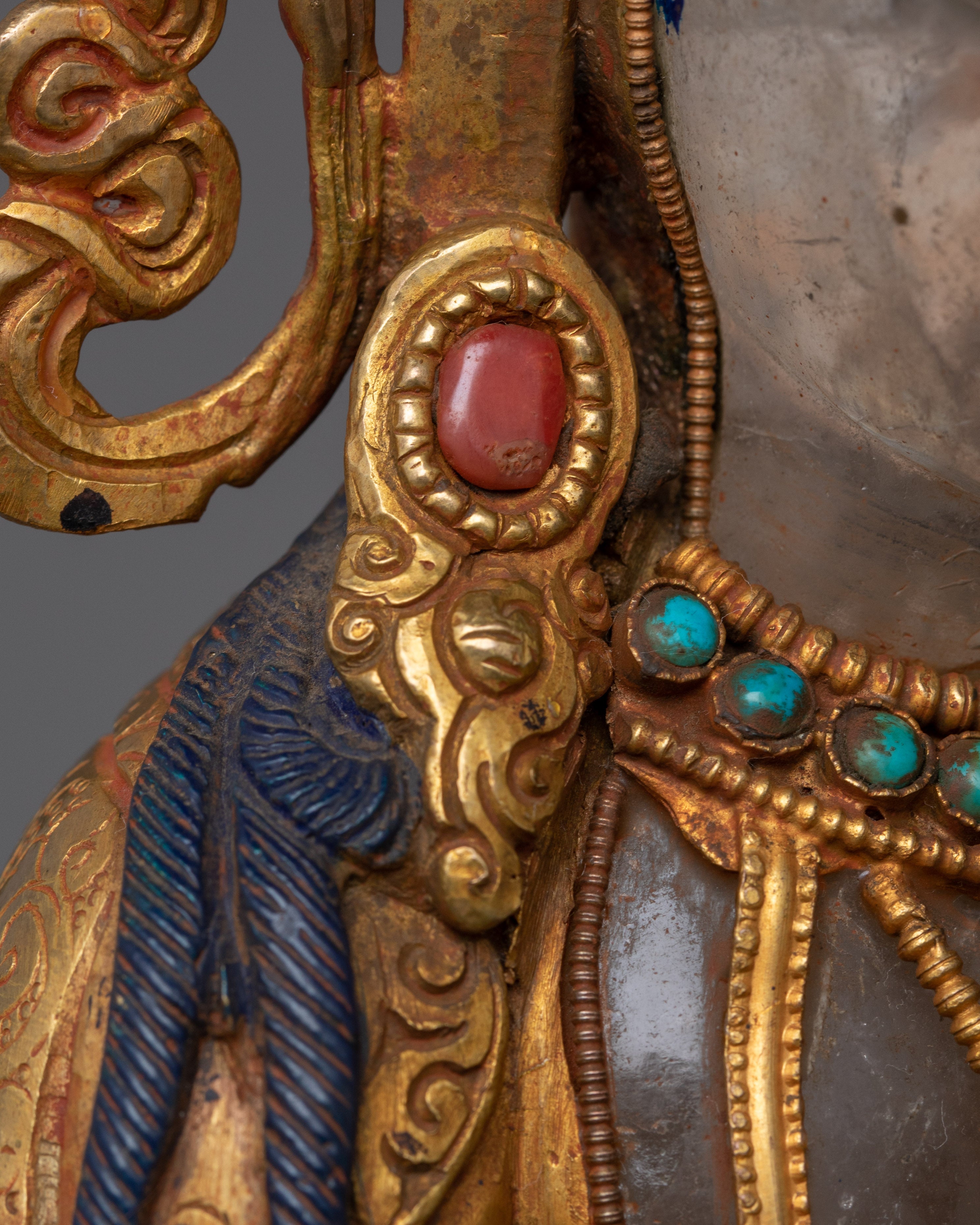 The Buddha of Purification Vajrasattva Figurine | Tibetan Deity of Purification