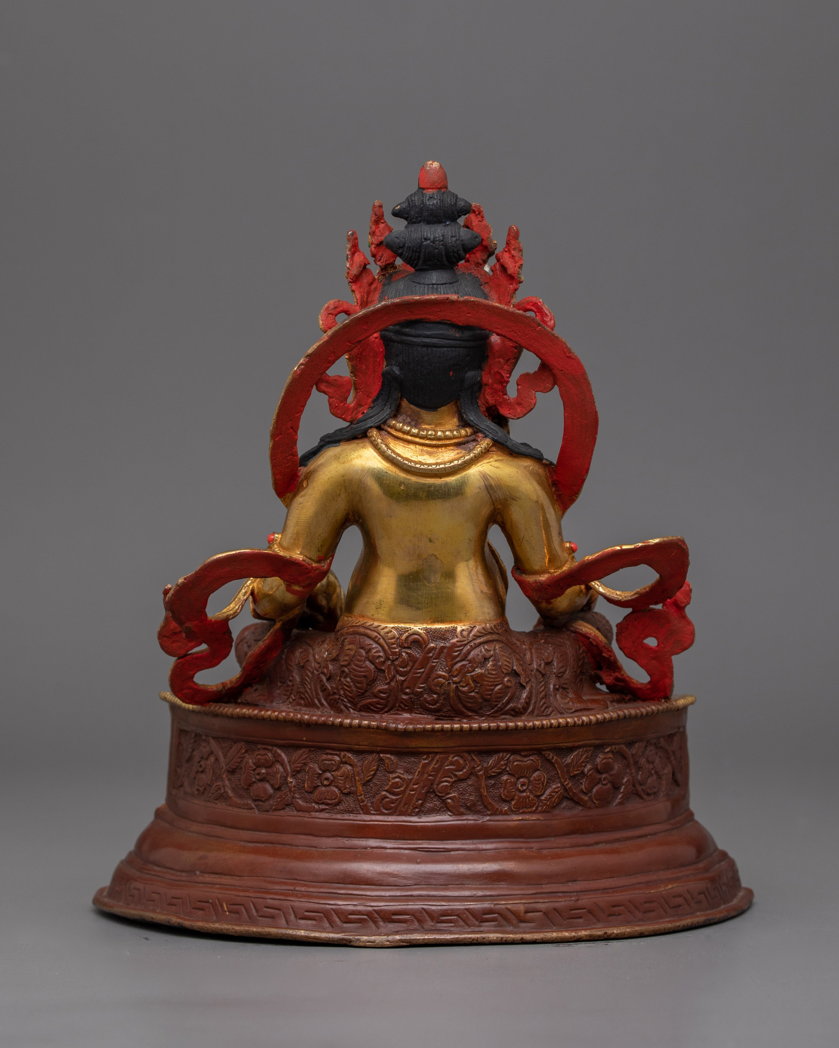 Tibetan Wealth God Dzambhala Statue | Spiritual Wealth and Prosperity Deity