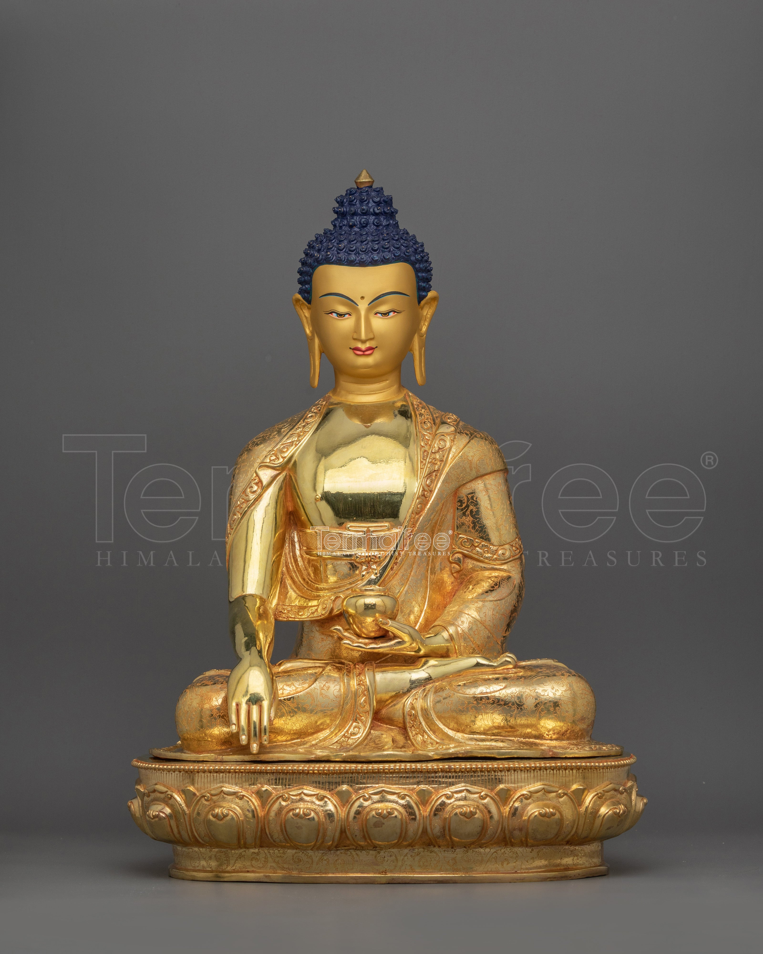 19.3 Inches Historical Buddha Shakyamuni Figurine | Symbol of Enlightened Buddha