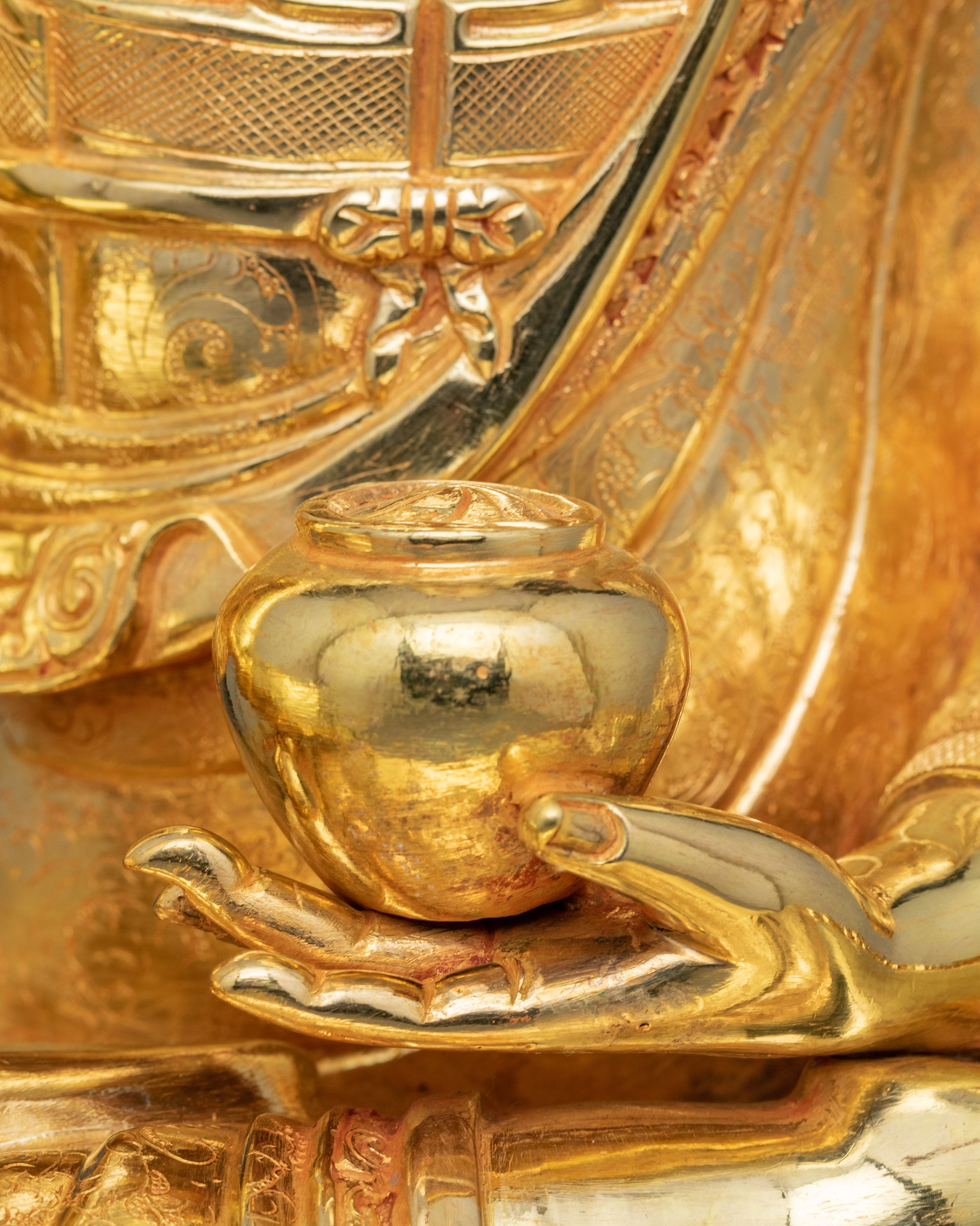 19.3 Inches Historical Buddha Shakyamuni Figurine | Symbol of Enlightened Buddha