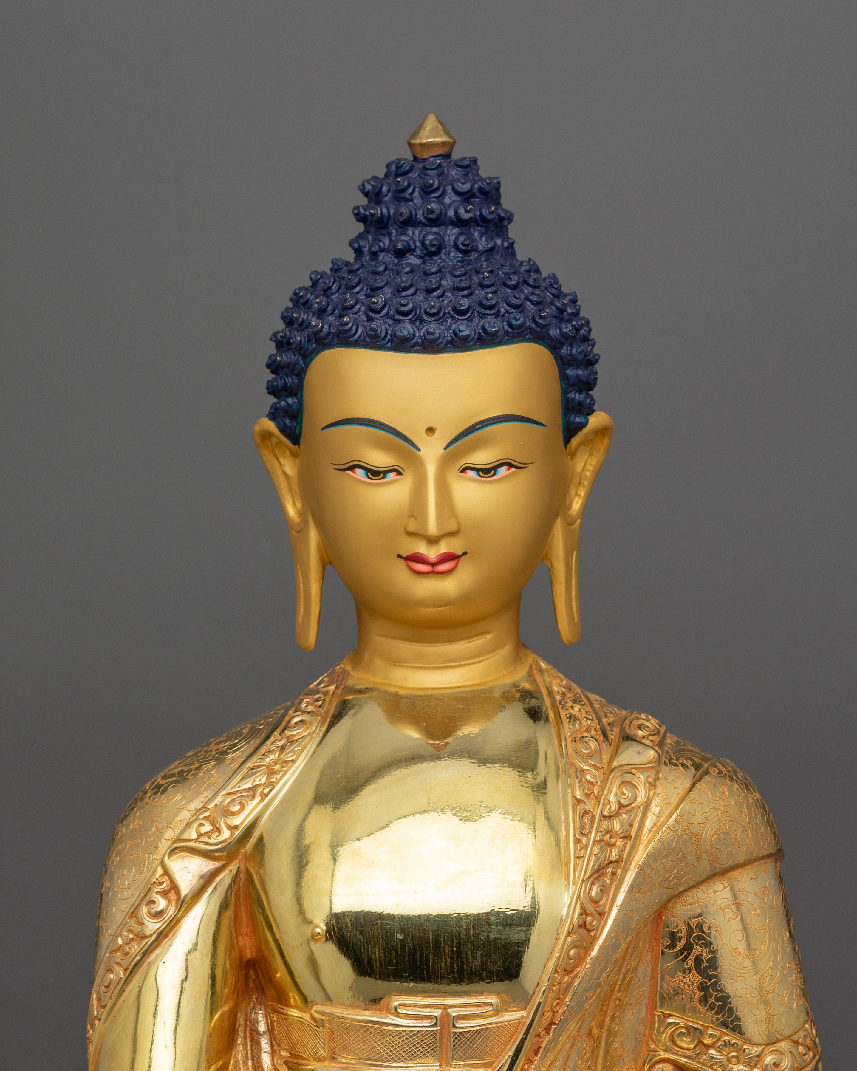 19.3 Inches Historical Buddha Shakyamuni Figurine | Symbol of Enlightened Buddha