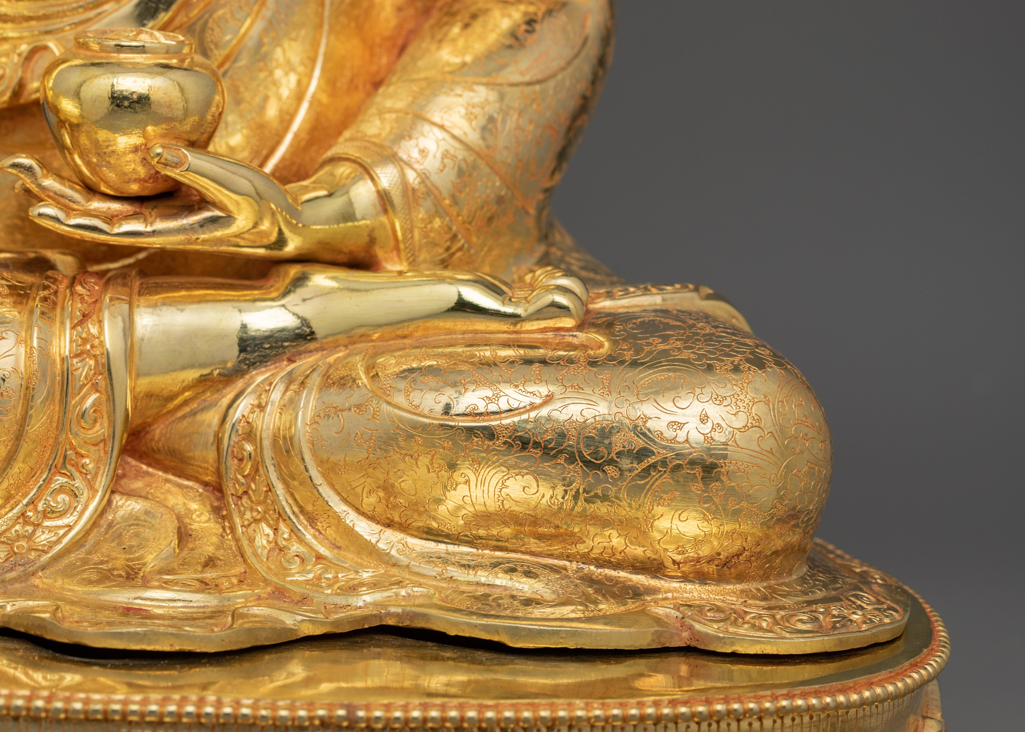 19.3 Inches Historical Buddha Shakyamuni Figurine | Symbol of Enlightened Buddha