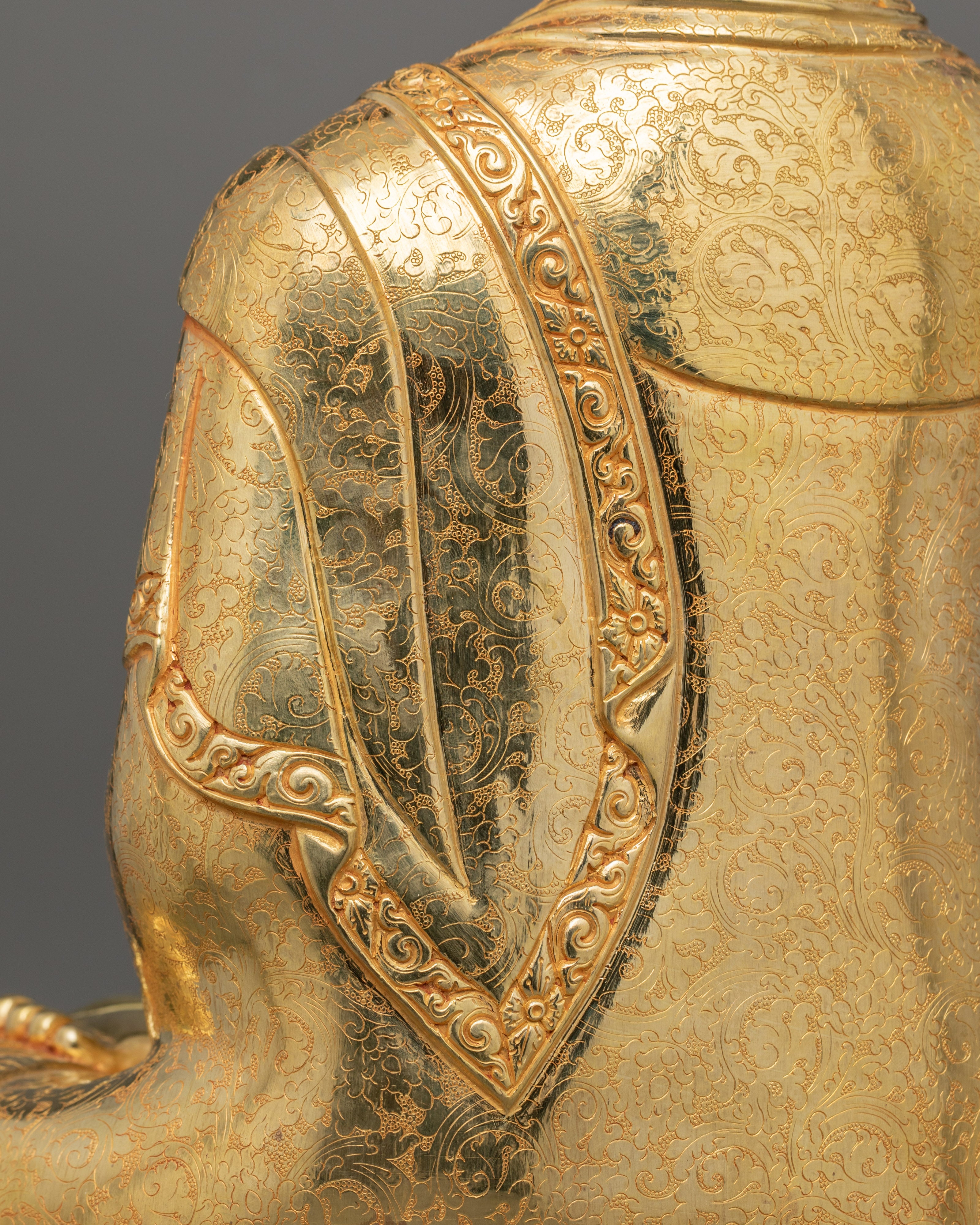 19.3 Inches Historical Buddha Shakyamuni Figurine | Symbol of Enlightened Buddha