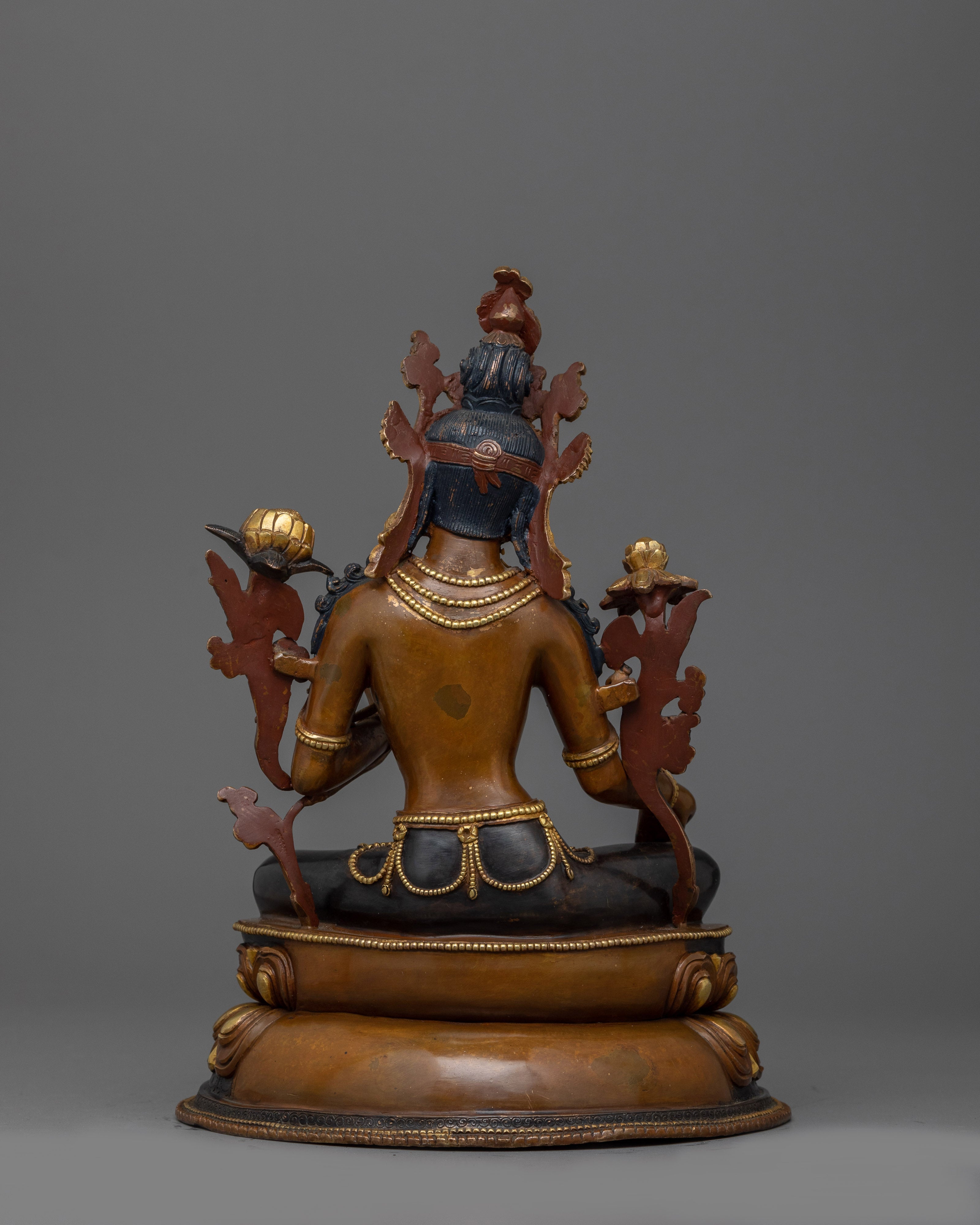 Mother Syamatara Tibetan Figurine | The Goddess of Compassion and Action