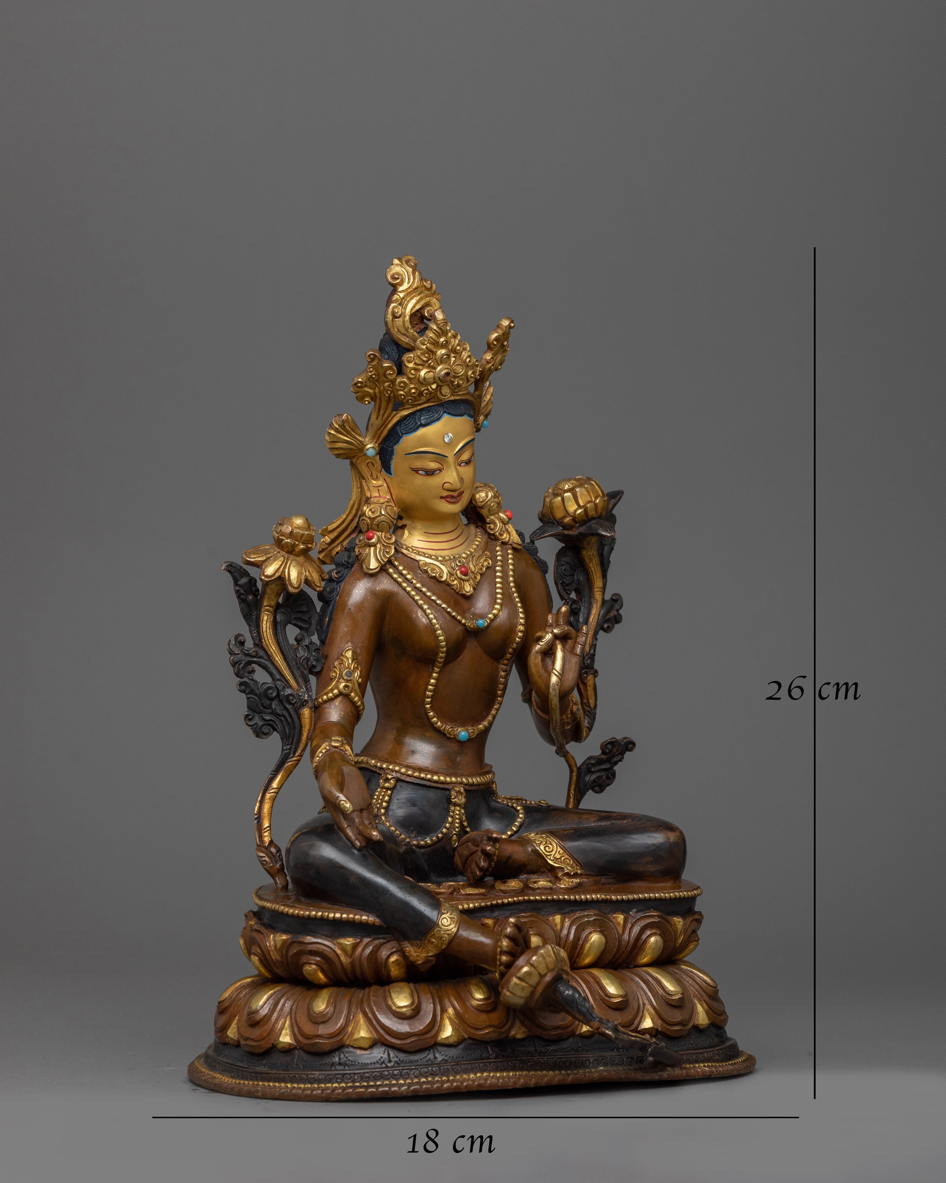 mother-syamatara-tibetan-figurine