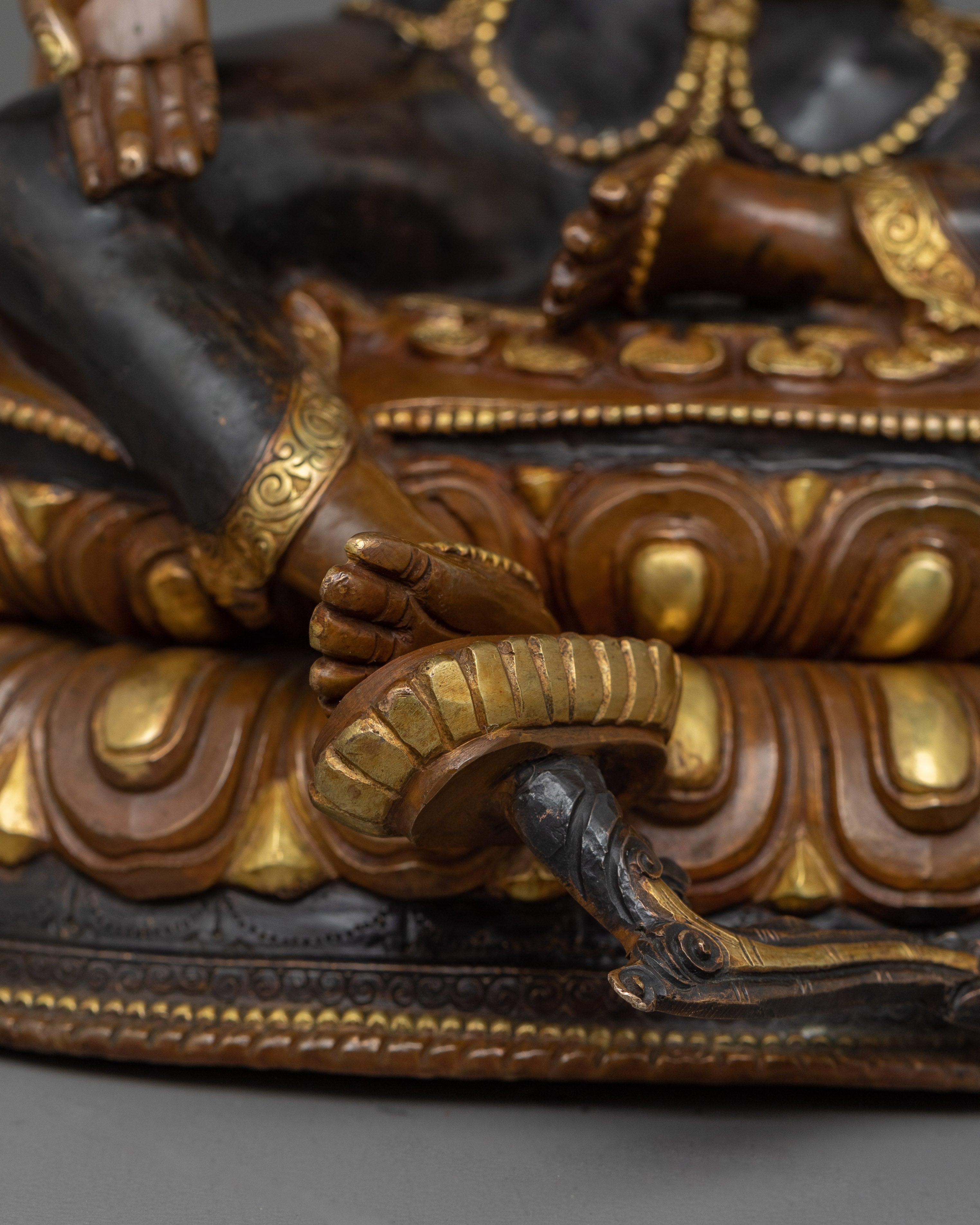 Mother Syamatara Tibetan Figurine | The Goddess of Compassion and Action