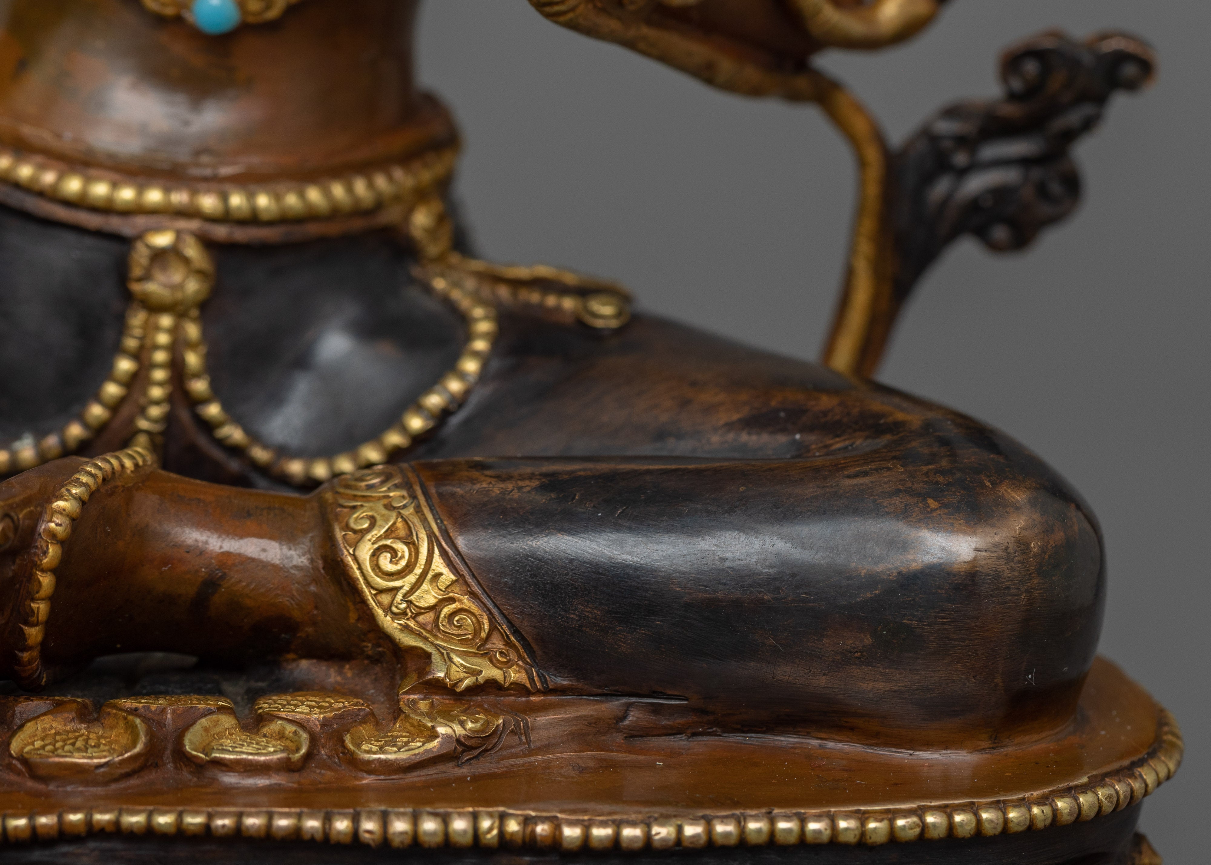 Mother Syamatara Tibetan Figurine | The Goddess of Compassion and Action