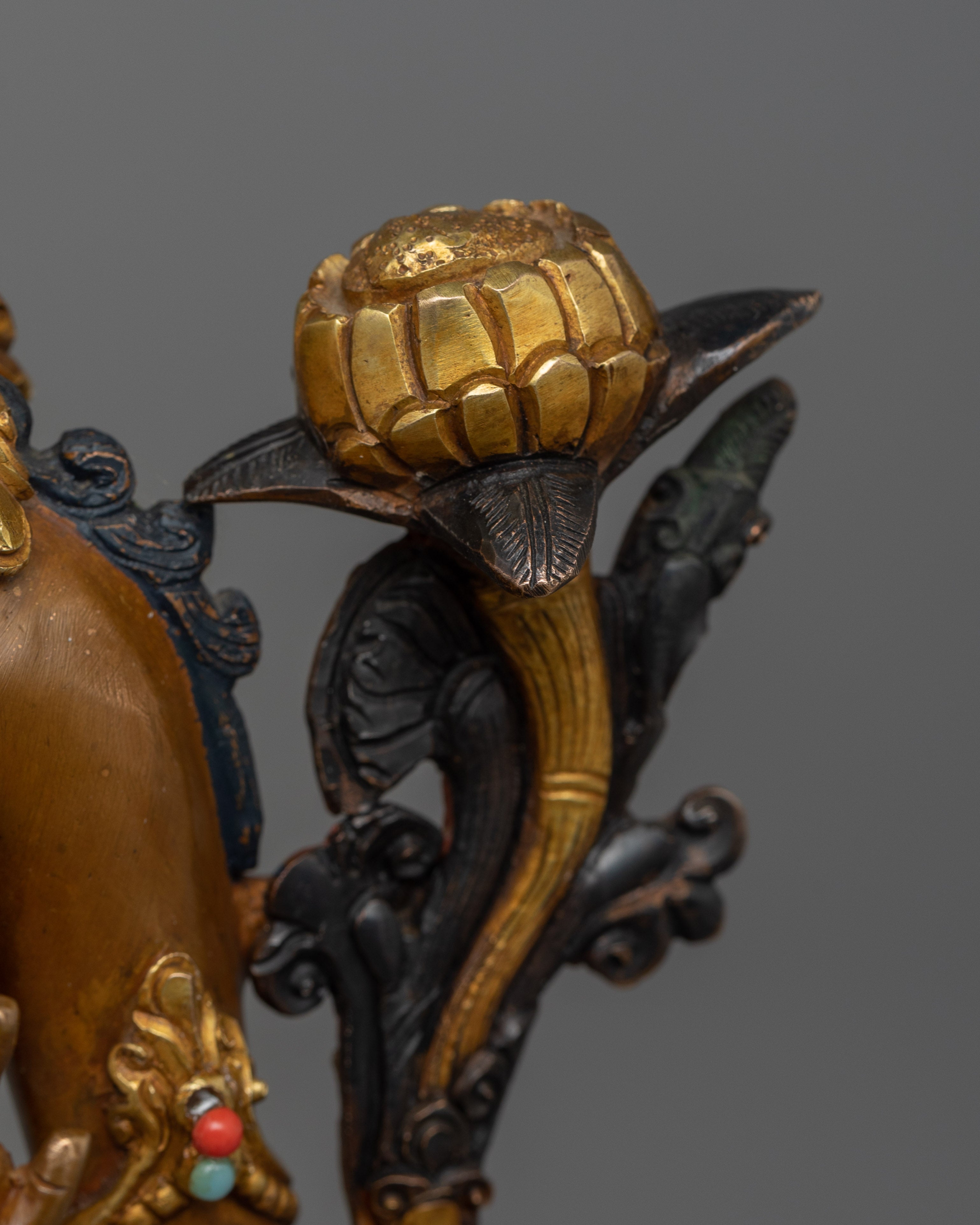 Mother Syamatara Tibetan Figurine | The Goddess of Compassion and Action