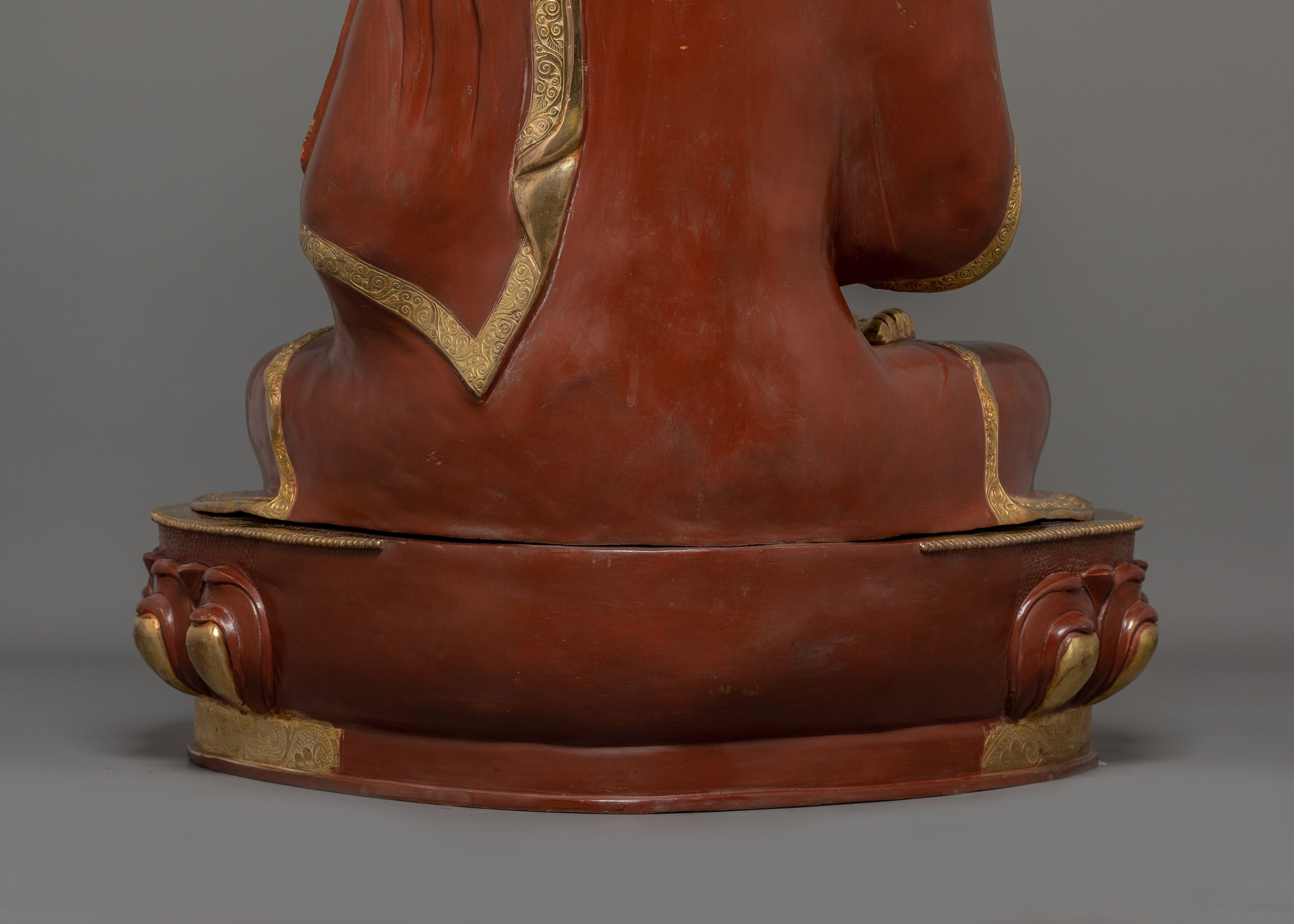 Tibetan Buddhist Santaraksita Statue | Buddhist Monk and Teacher of Dharma