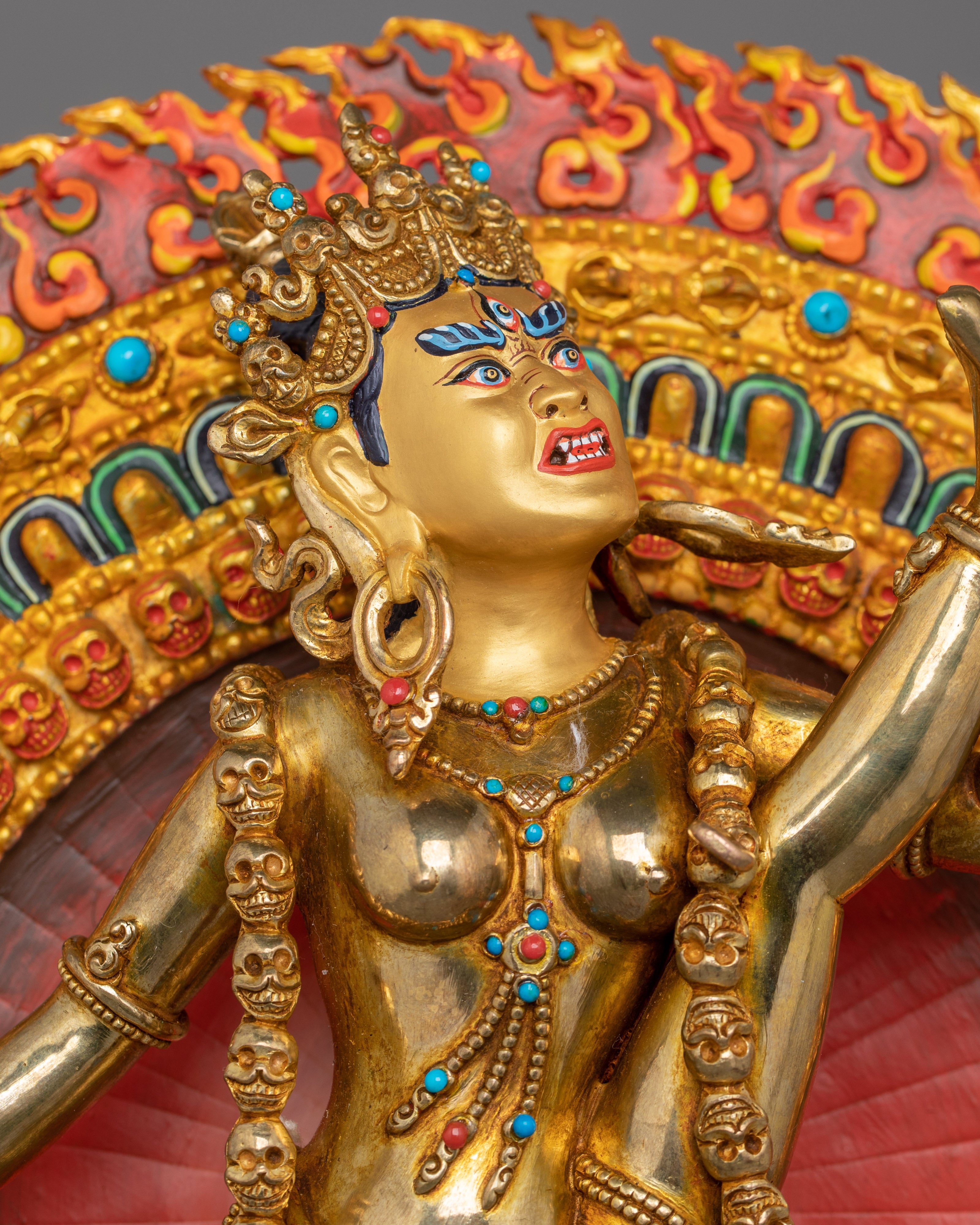 Vajrayogini Statue with Beautiful Halo | Goddess of Wisdom and Liberation