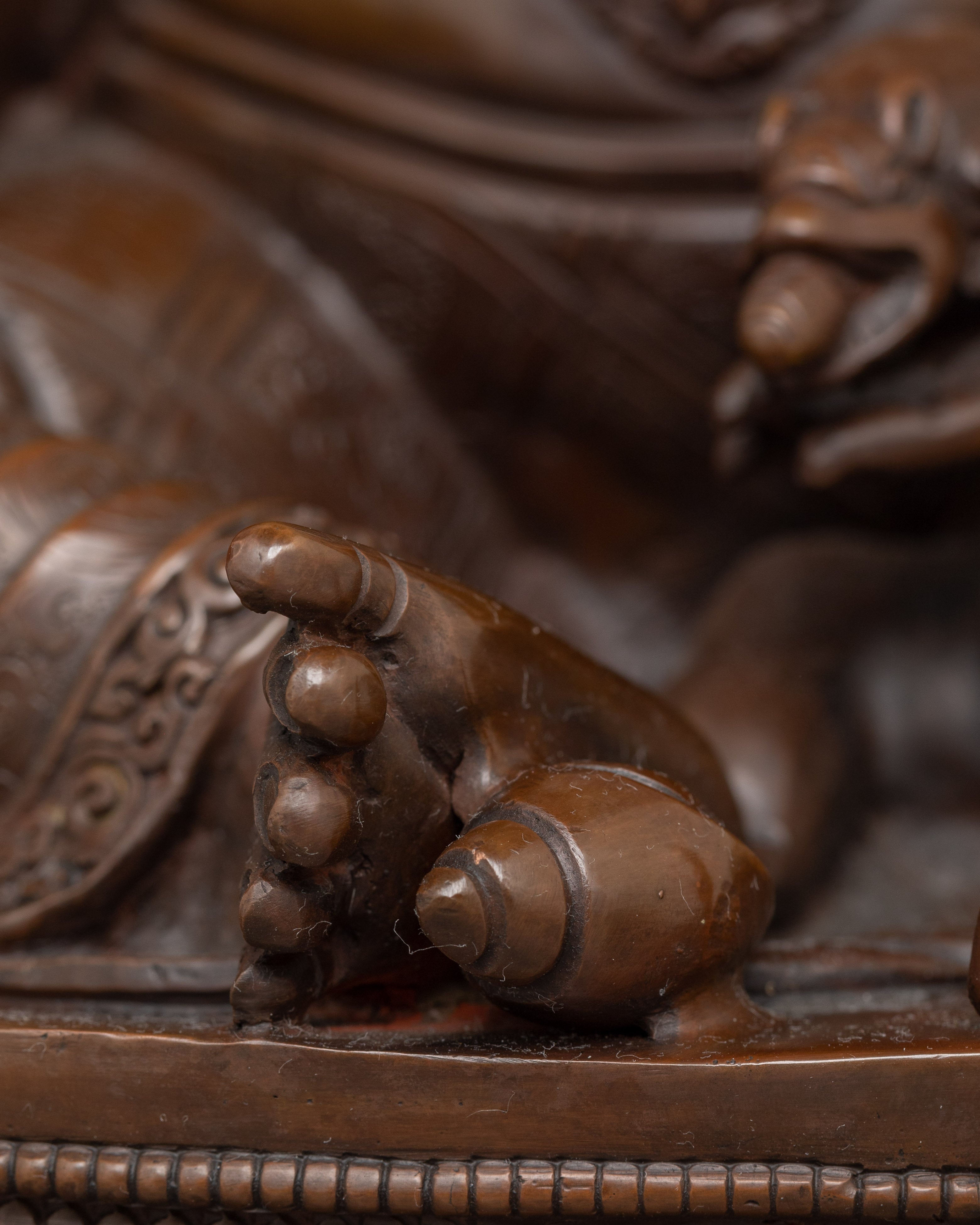 Tibetan Dzambhala Wealth God Statue | Deity for Abundance and Good Fortune