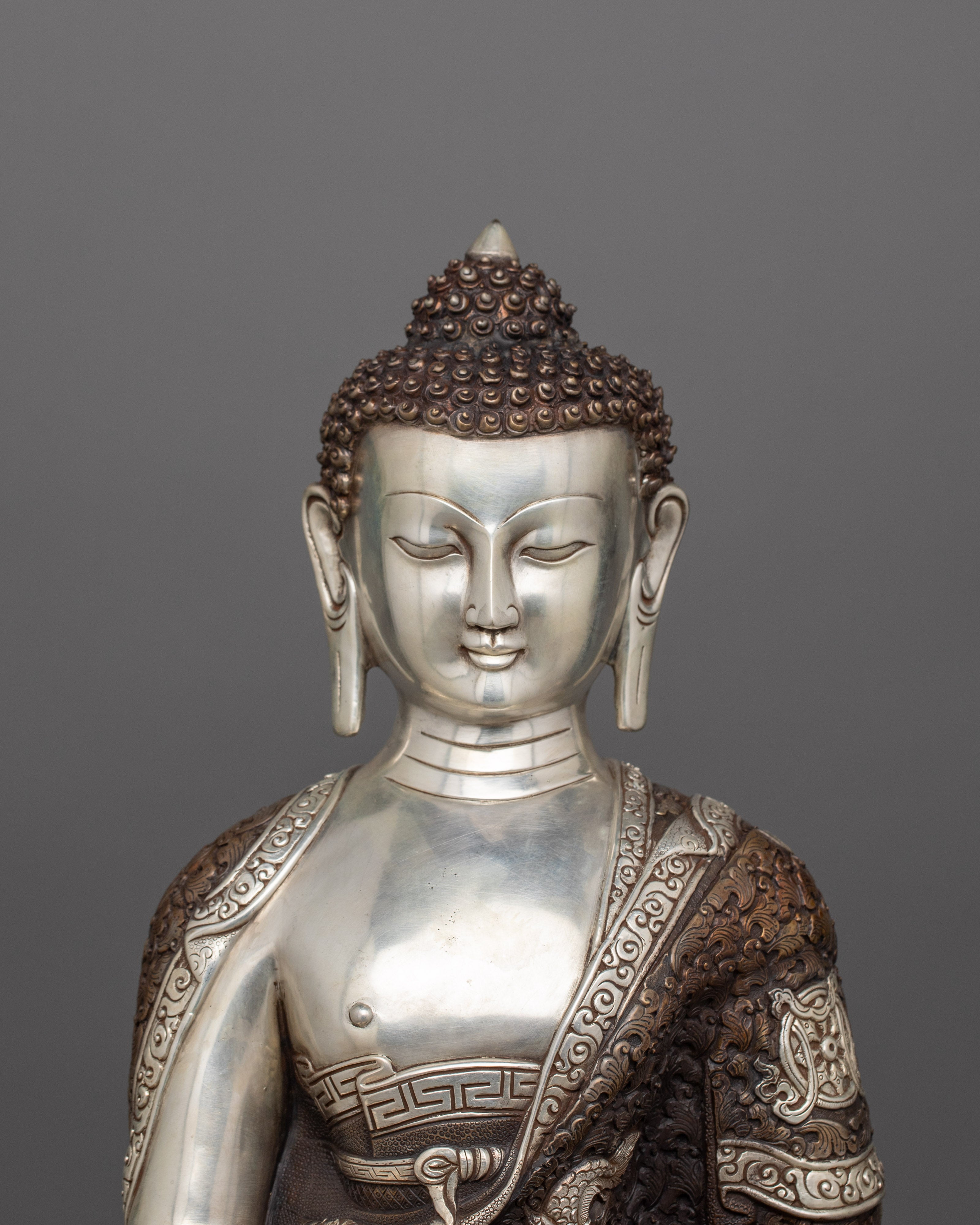 Enlightened Dharma Teacher Shakyamuni Buddha Statue | Symbol of Inner Harmony