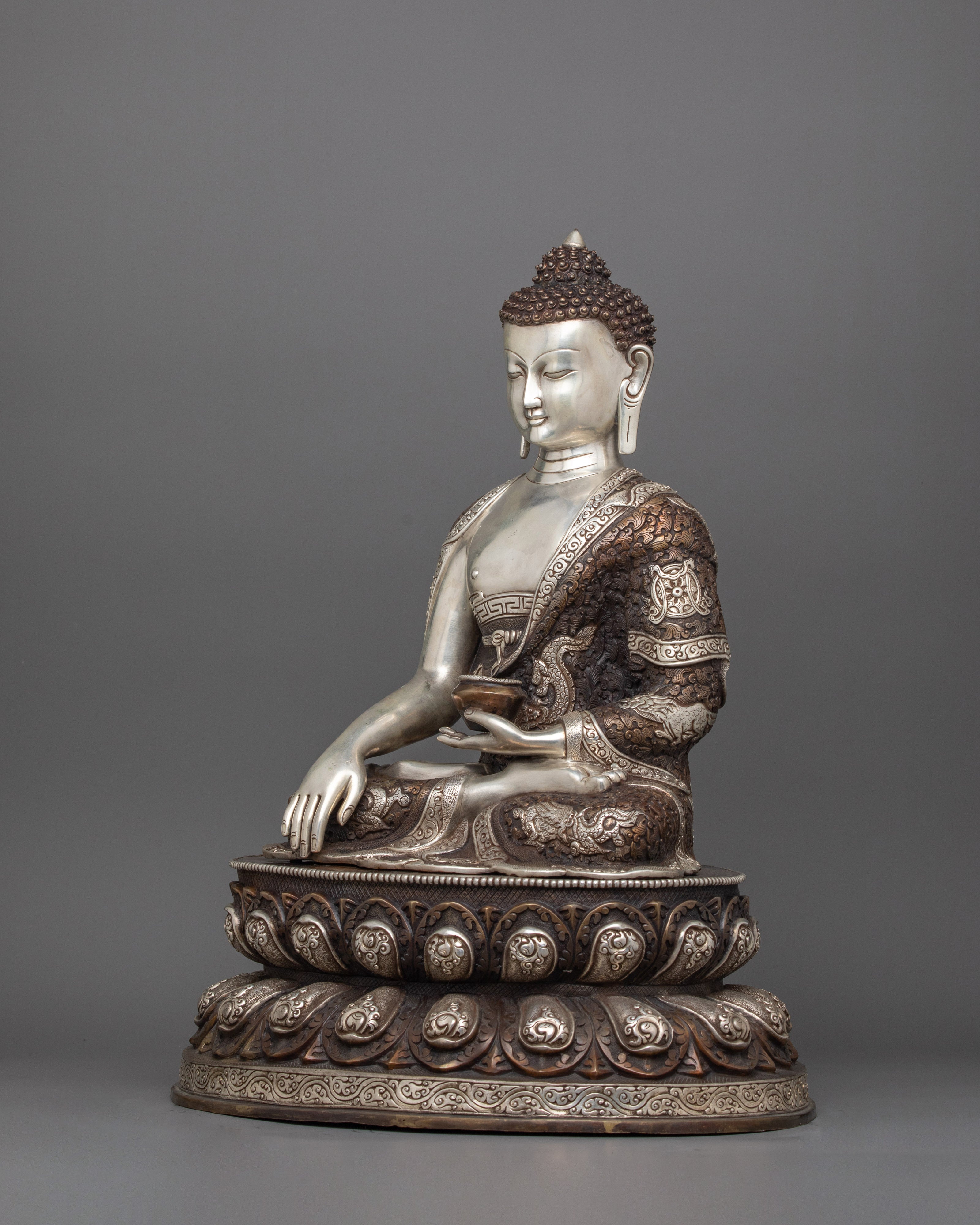 Enlightened Dharma Teacher Shakyamuni Buddha Statue | Symbol of Inner Harmony