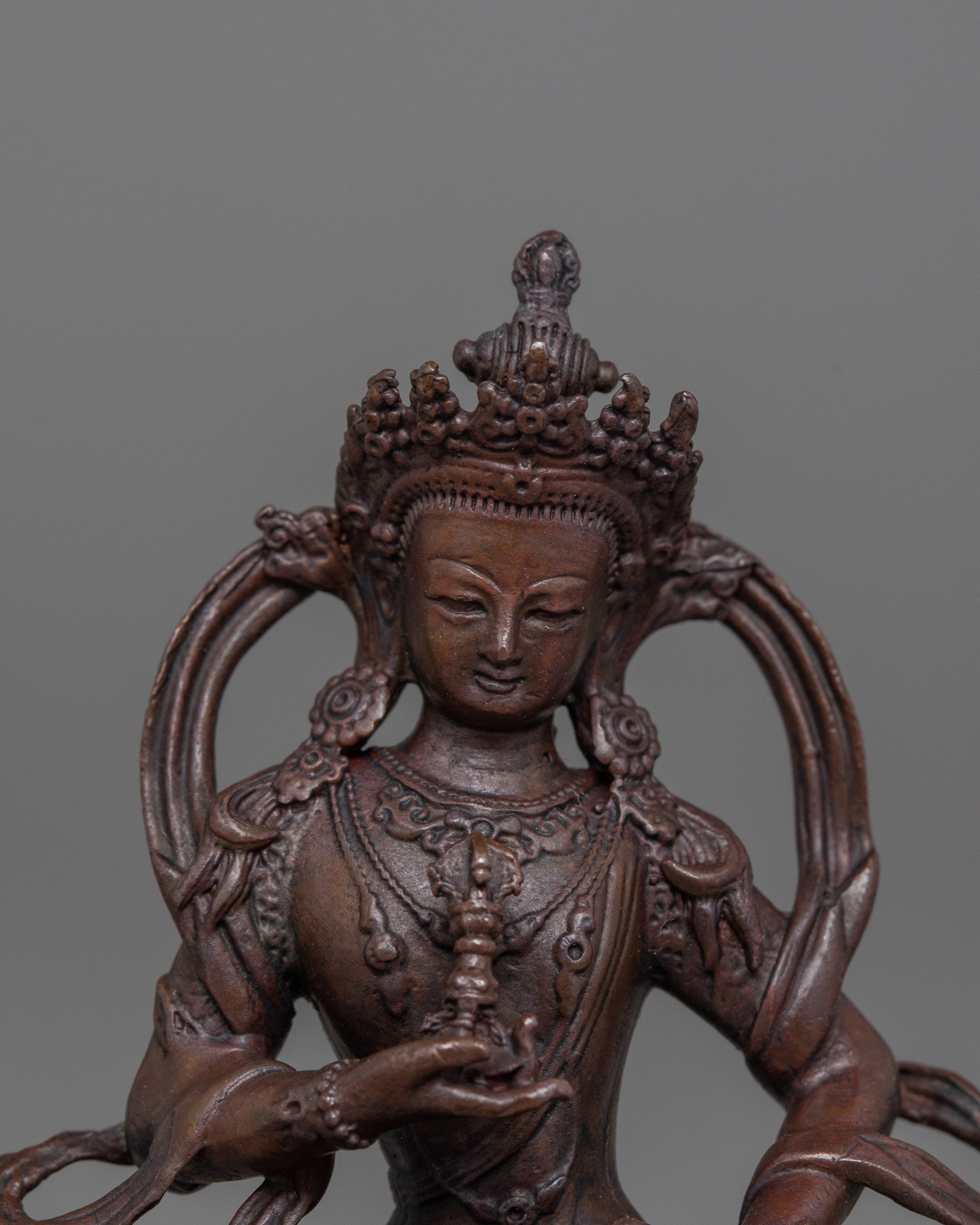Tibetan Buddhism Vajrasattva Statue | Bodhisattva of Purification