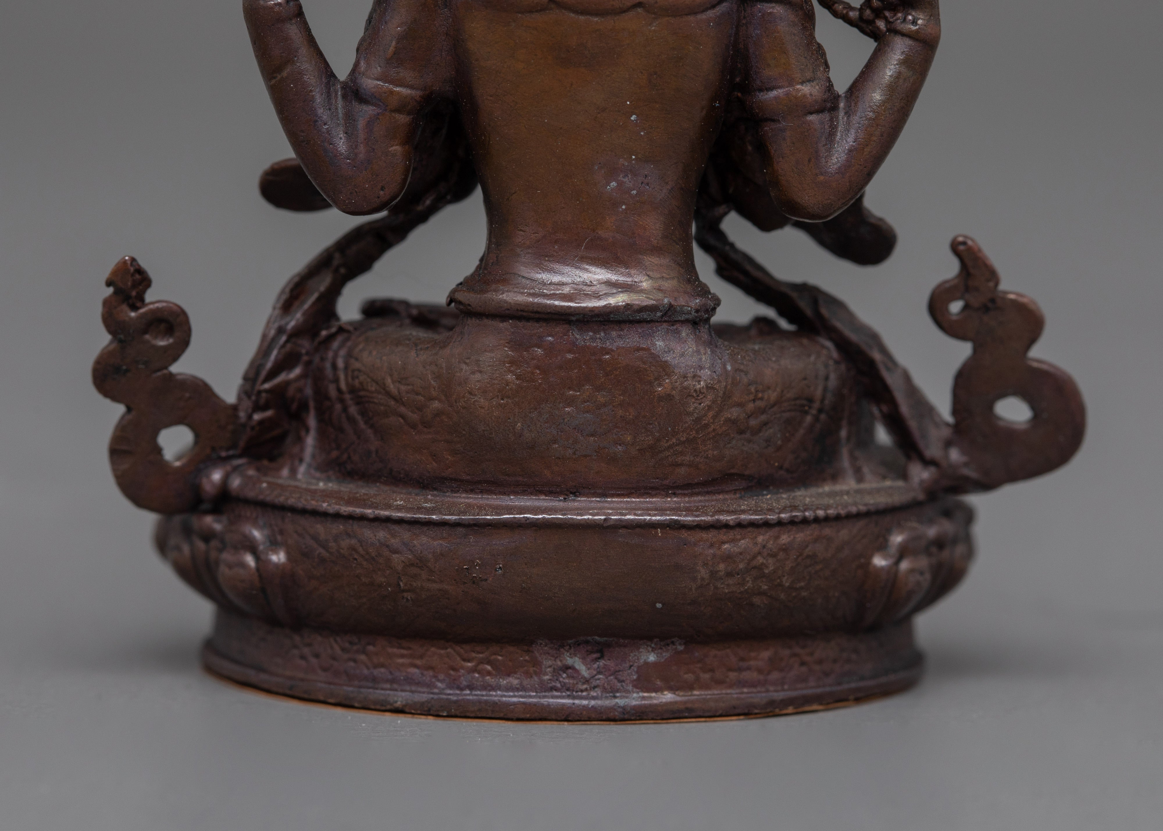 2.8 Inch Chenrezig Buddhist Deity Statue | The Bodhisattva of Compassion in Tibetan Buddhism