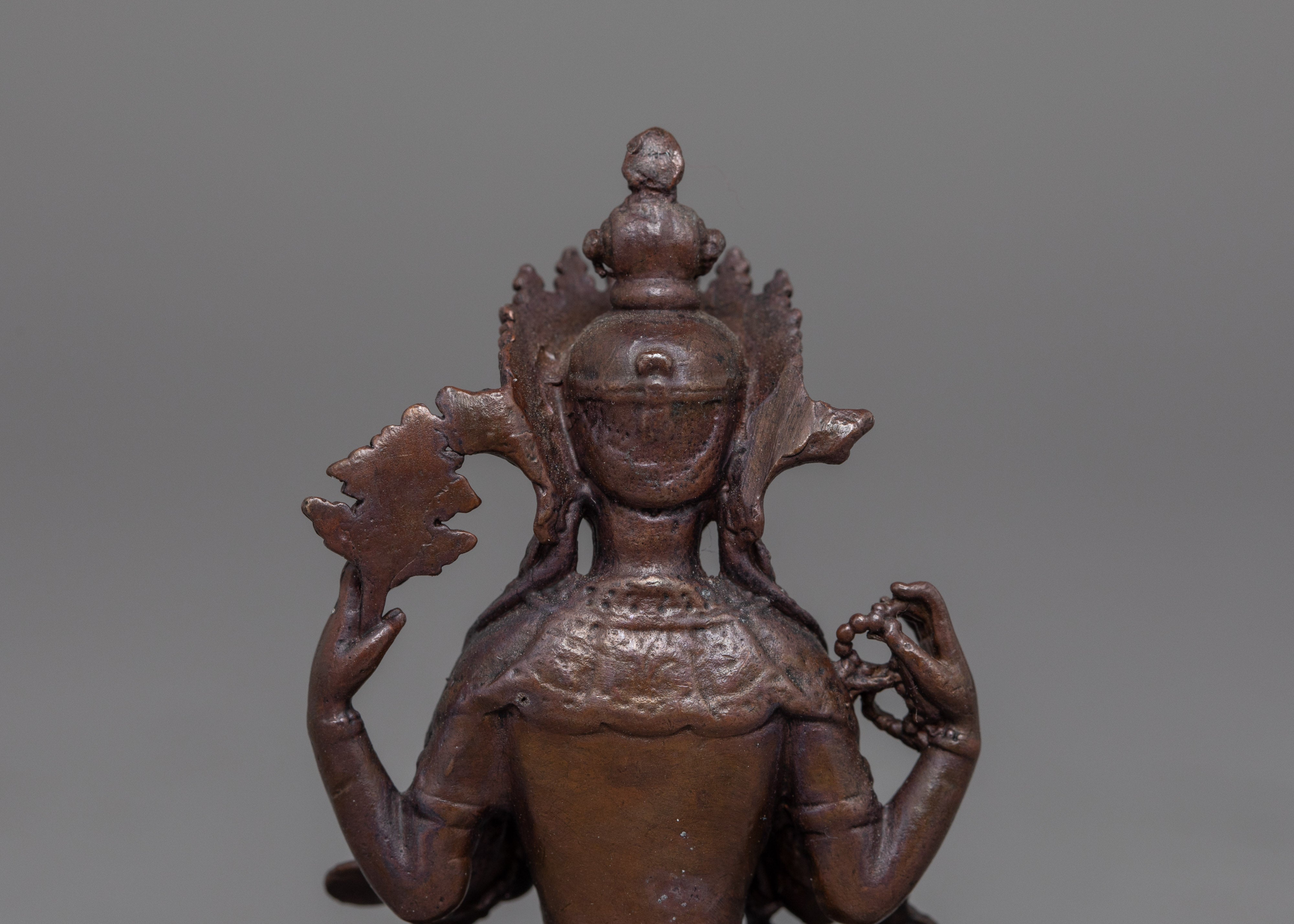 2.8 Inch Chenrezig Buddhist Deity Statue | The Bodhisattva of Compassion in Tibetan Buddhism