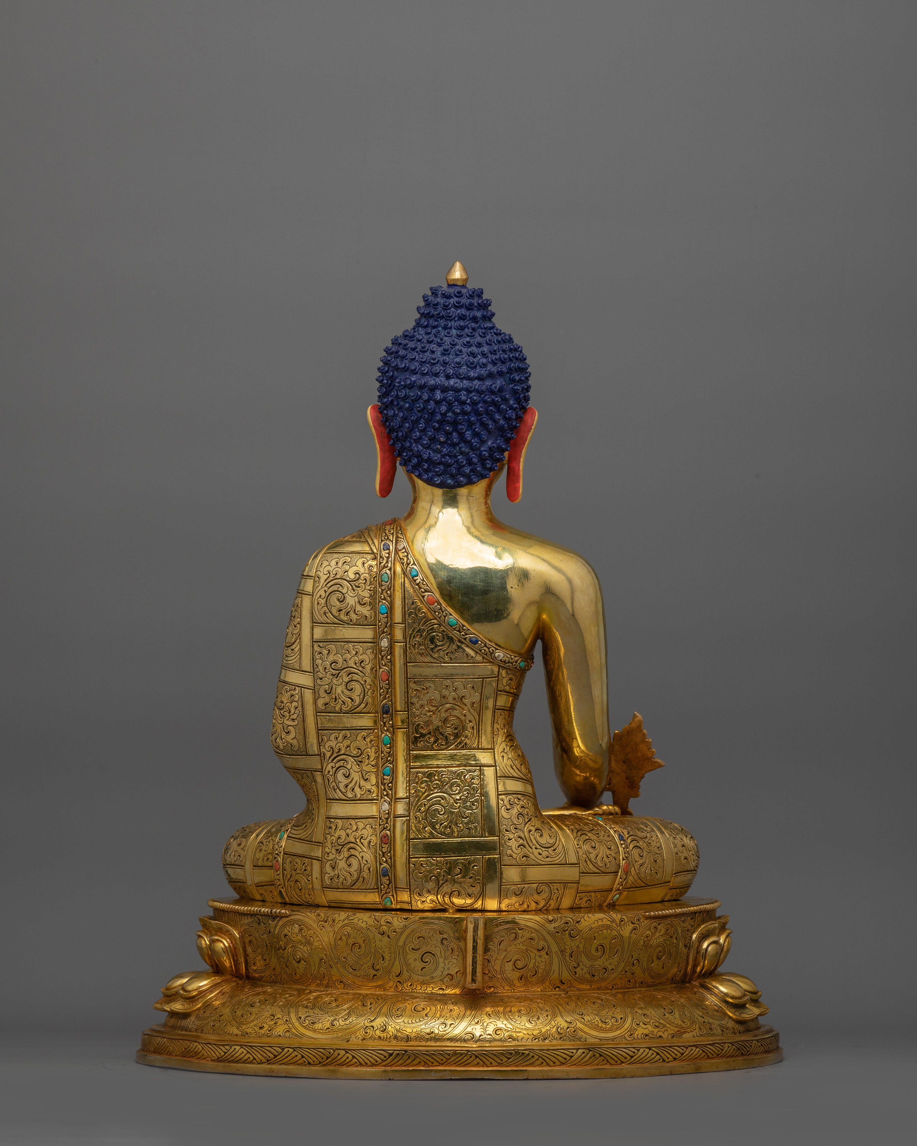 Medicine Buddha Statue with Beautiful Halo | Healer for Spiritual Wellness