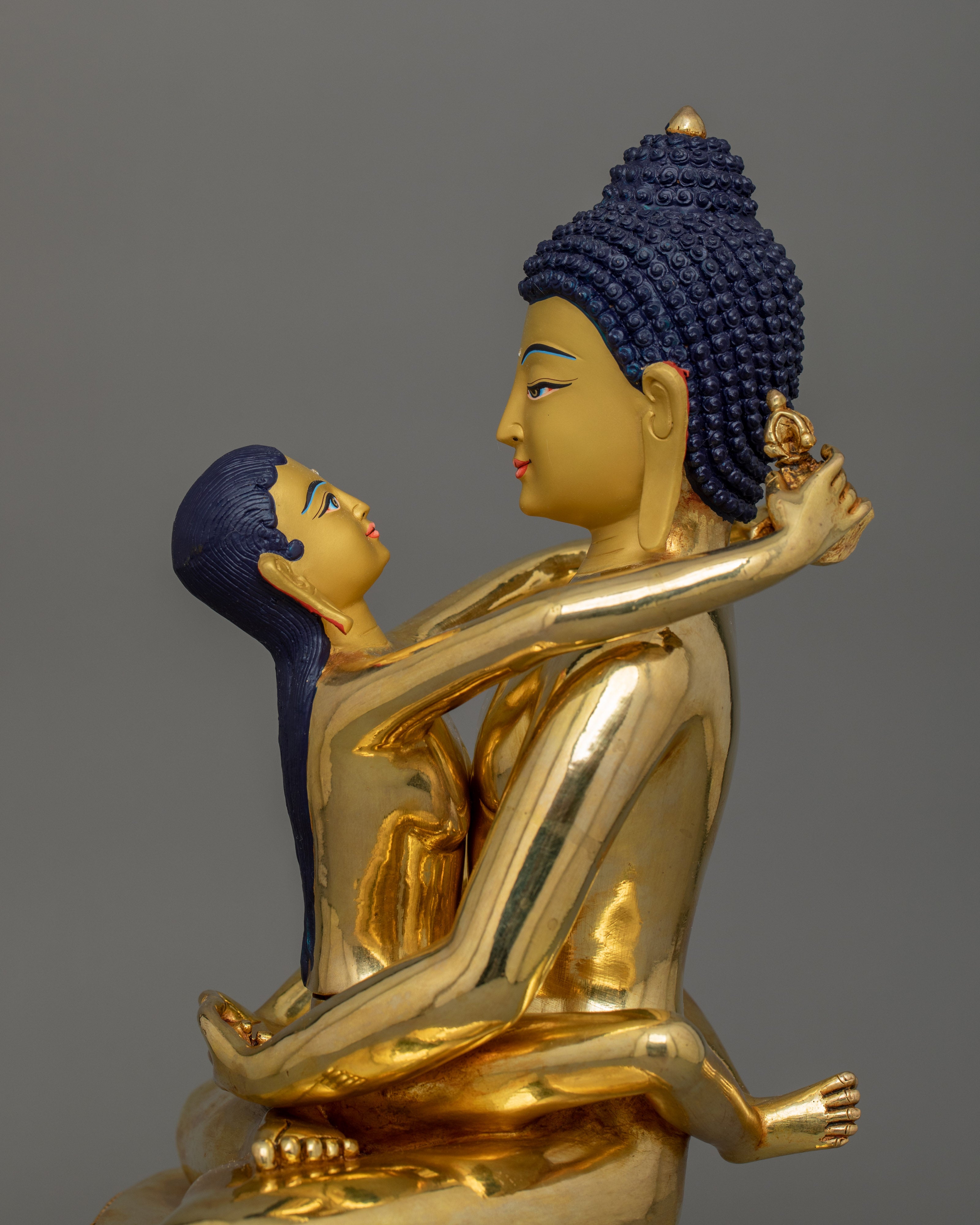 Buddha Statue of Samantabhadra with His Consort | Symbol of Unity and Enlightenment