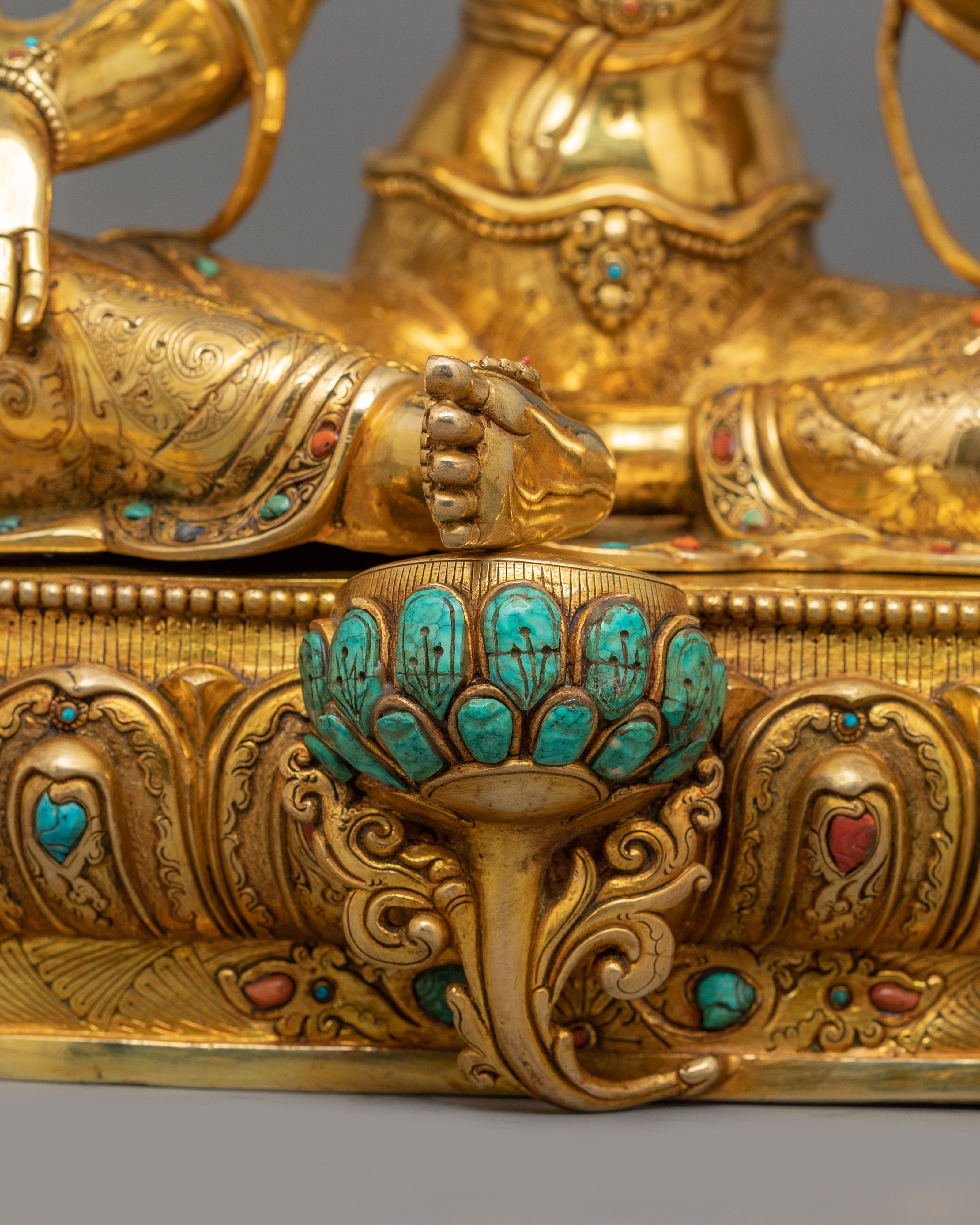 Mother of Mercy Green Tara Statue | Female Enlightened Buddha