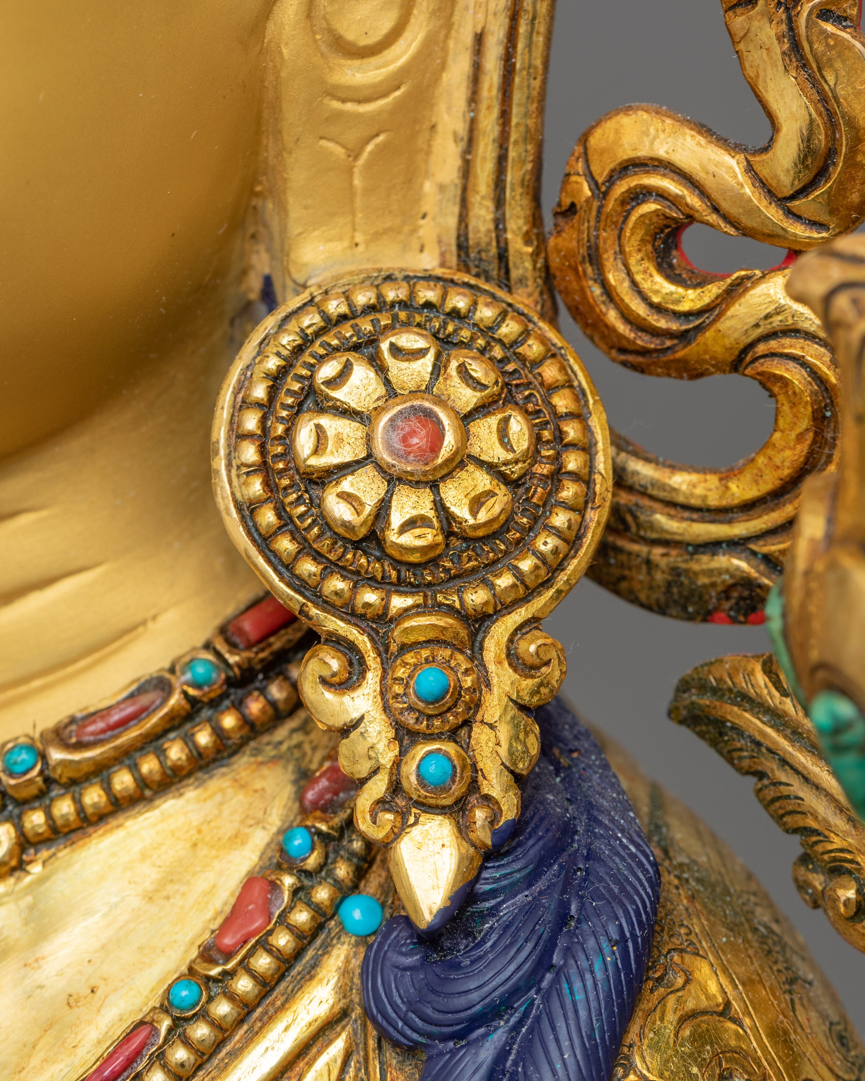 Mother of Mercy Green Tara Statue | Female Enlightened Buddha