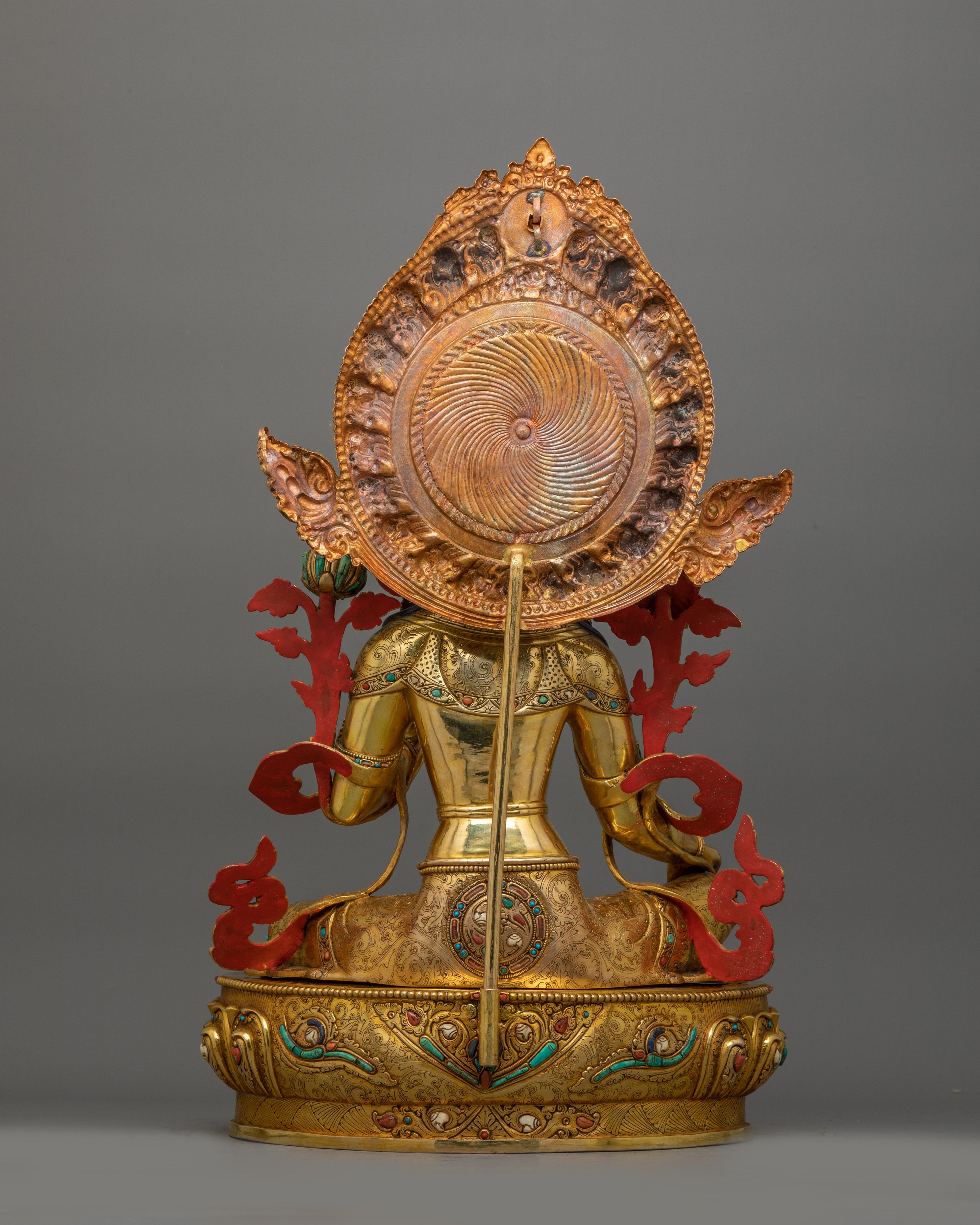 Mother of Mercy Green Tara Statue | Female Enlightened Buddha