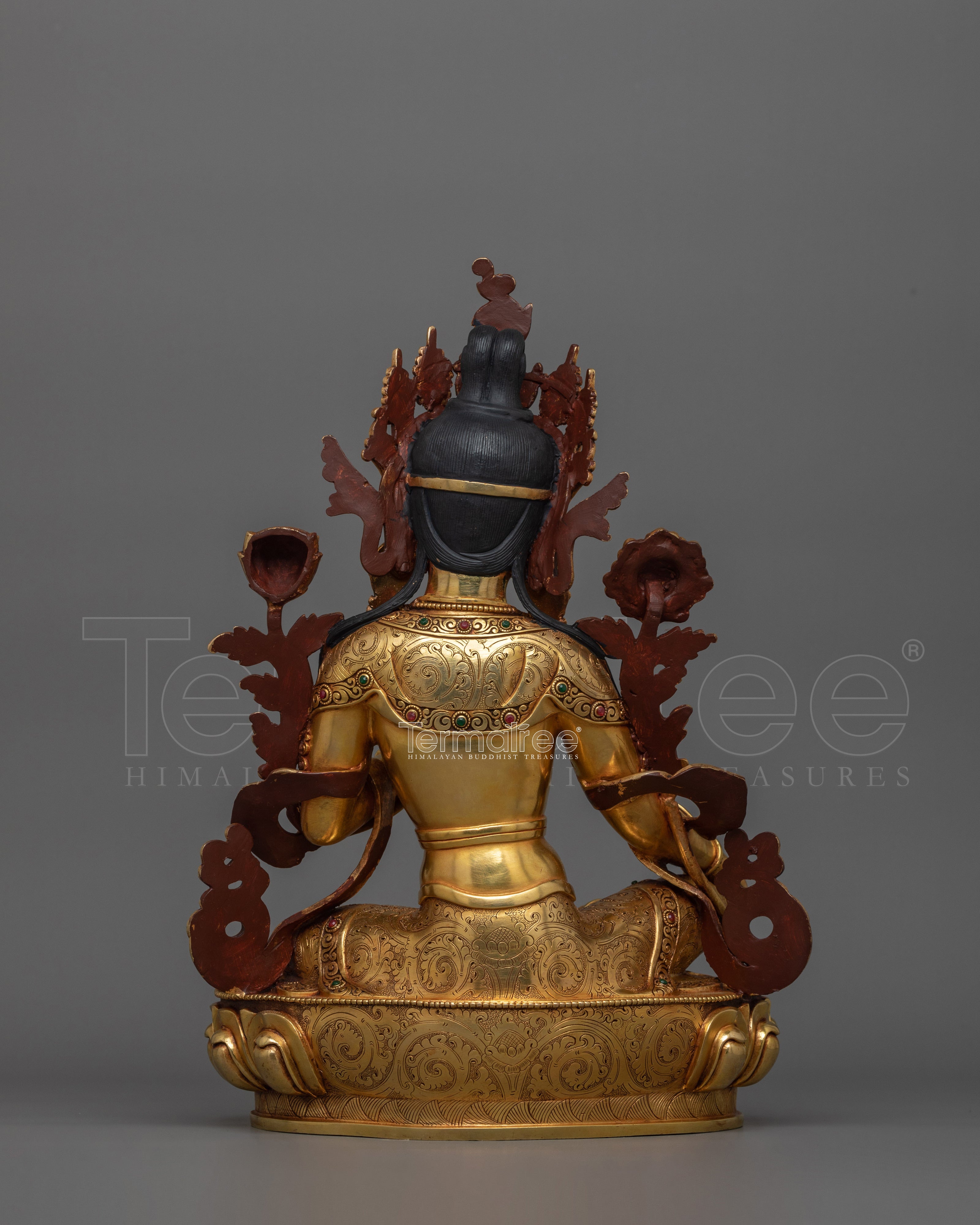 Tibetan Green Tara Goddess Statue | A Divine Symbol of Mercy and Enlightenment