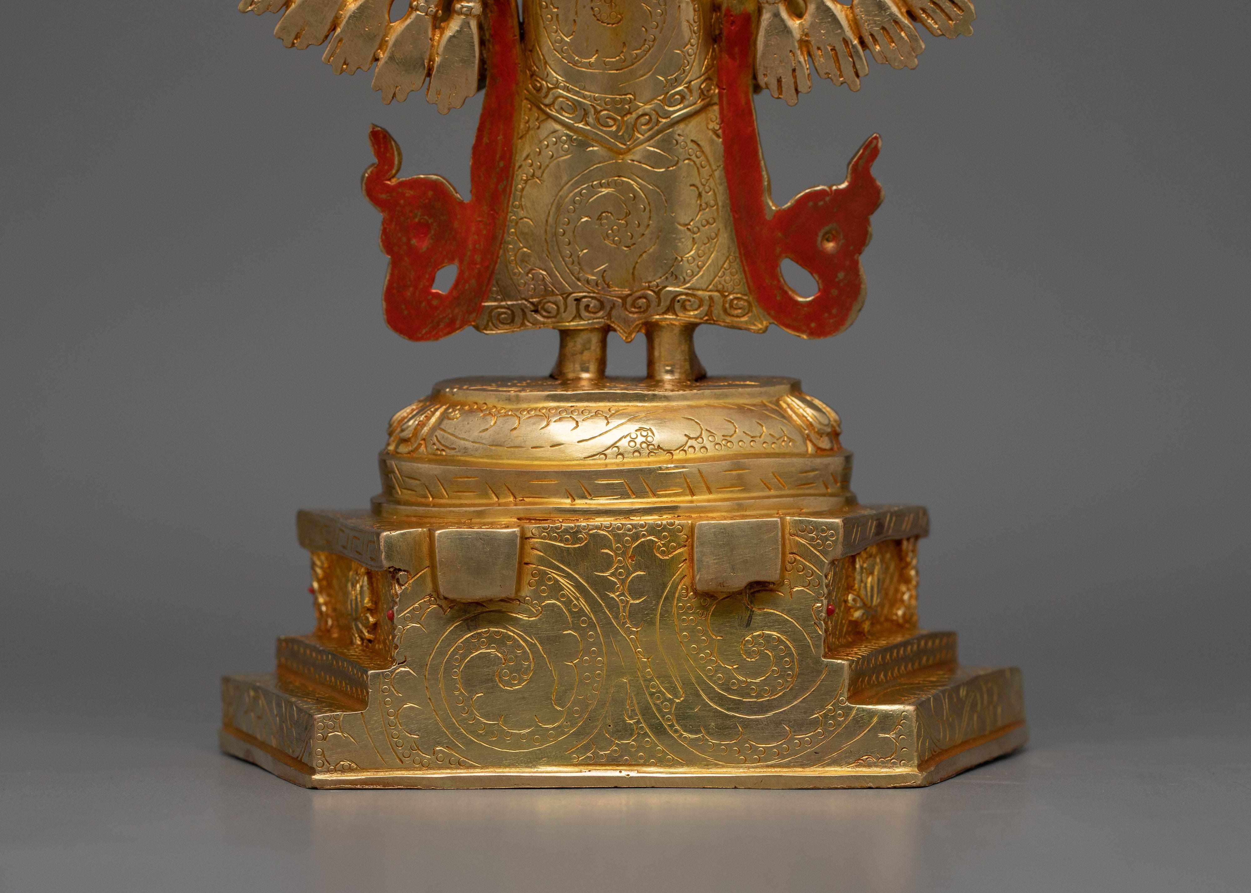 Thousand Armed Chenrezig FIgurine | Himalayan Traditional Sacred Artwork