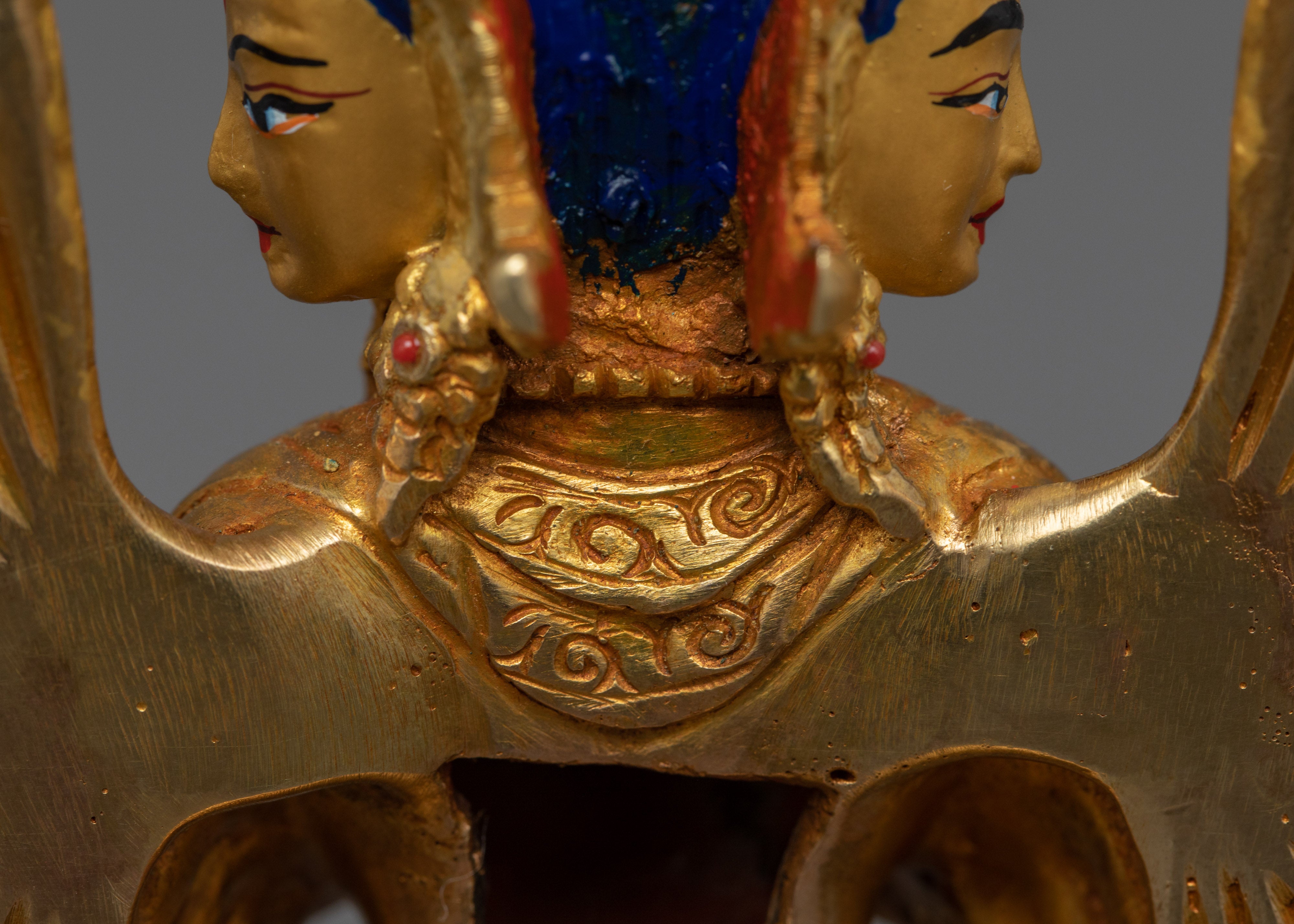 Thousand Armed Chenrezig FIgurine | Himalayan Traditional Sacred Artwork