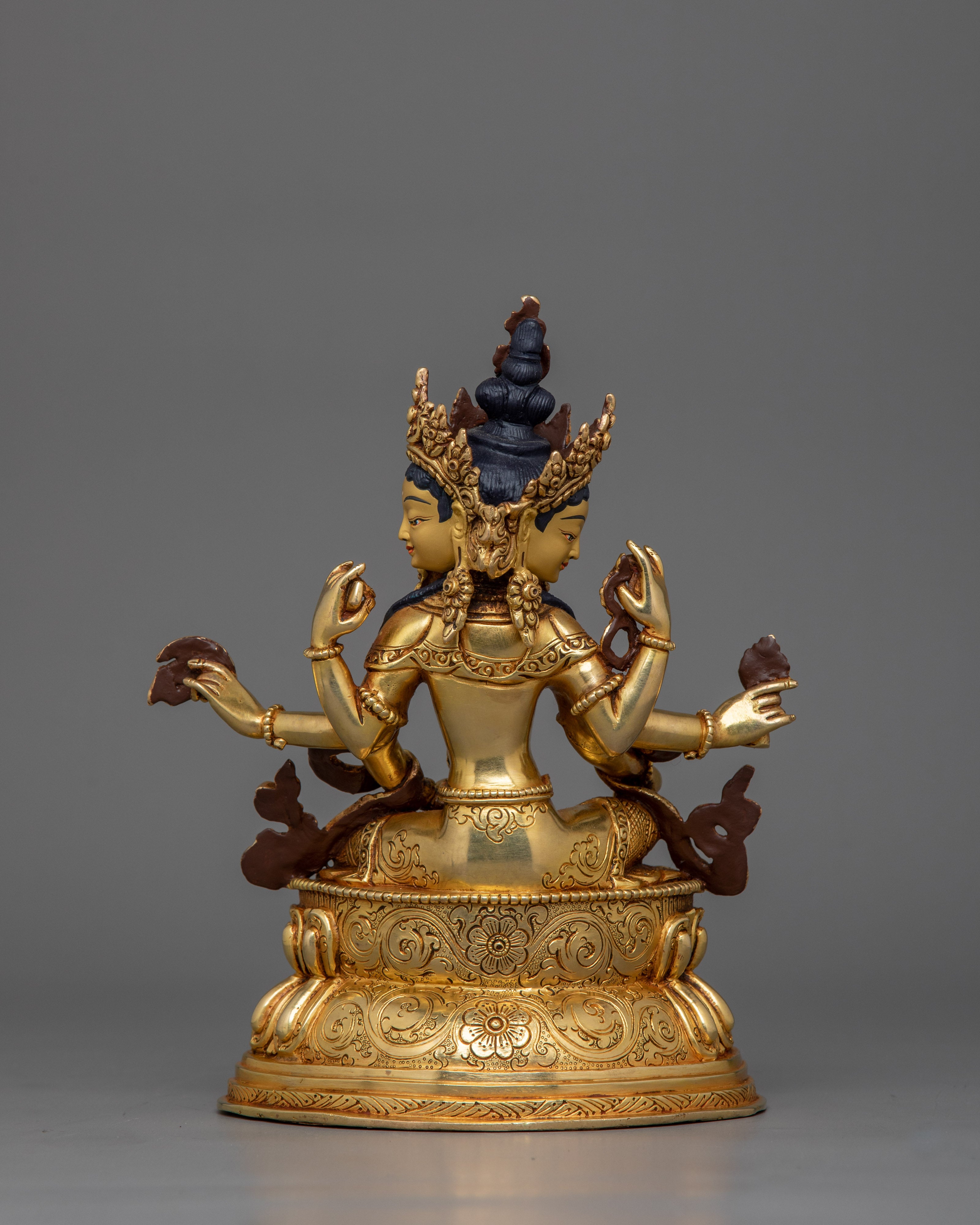Tibetan Vasudhara Divine Goddess Statue | Symbol of Success