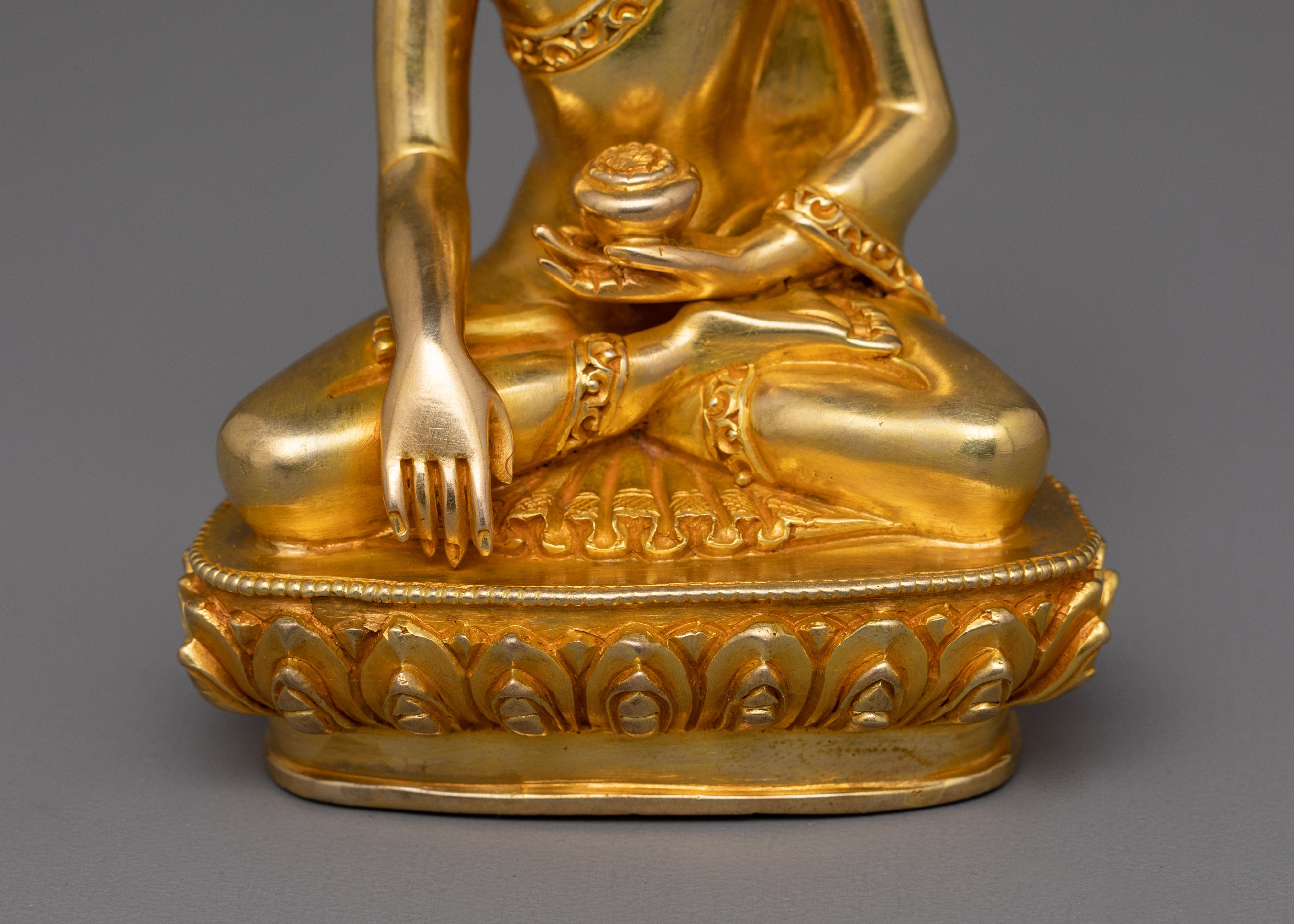 Shakyamuni Buddha Spiritual Teacher Sculpture | Symbol of Mindfulness Practice