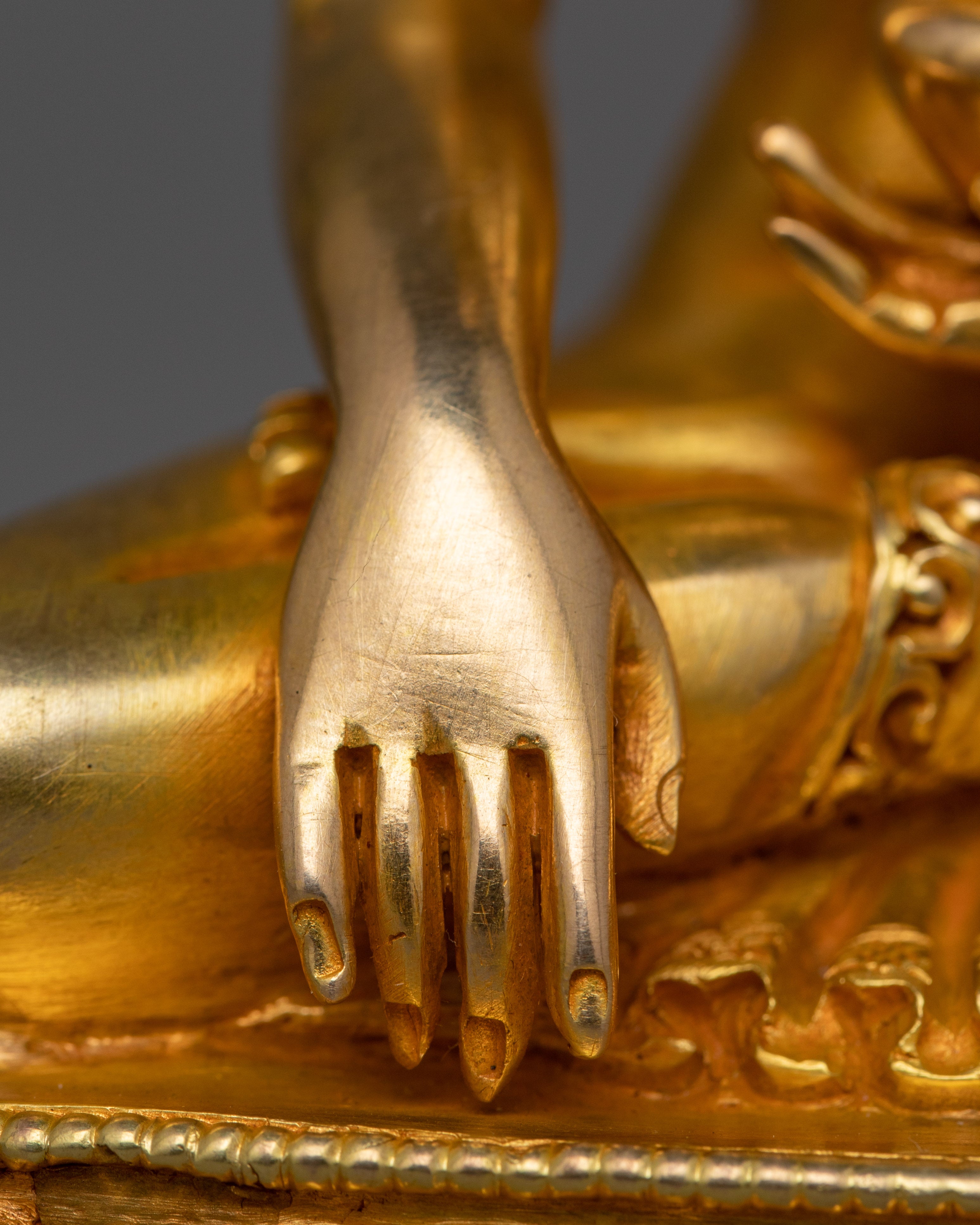 Shakyamuni Buddha Spiritual Teacher Sculpture | Symbol of Mindfulness Practice