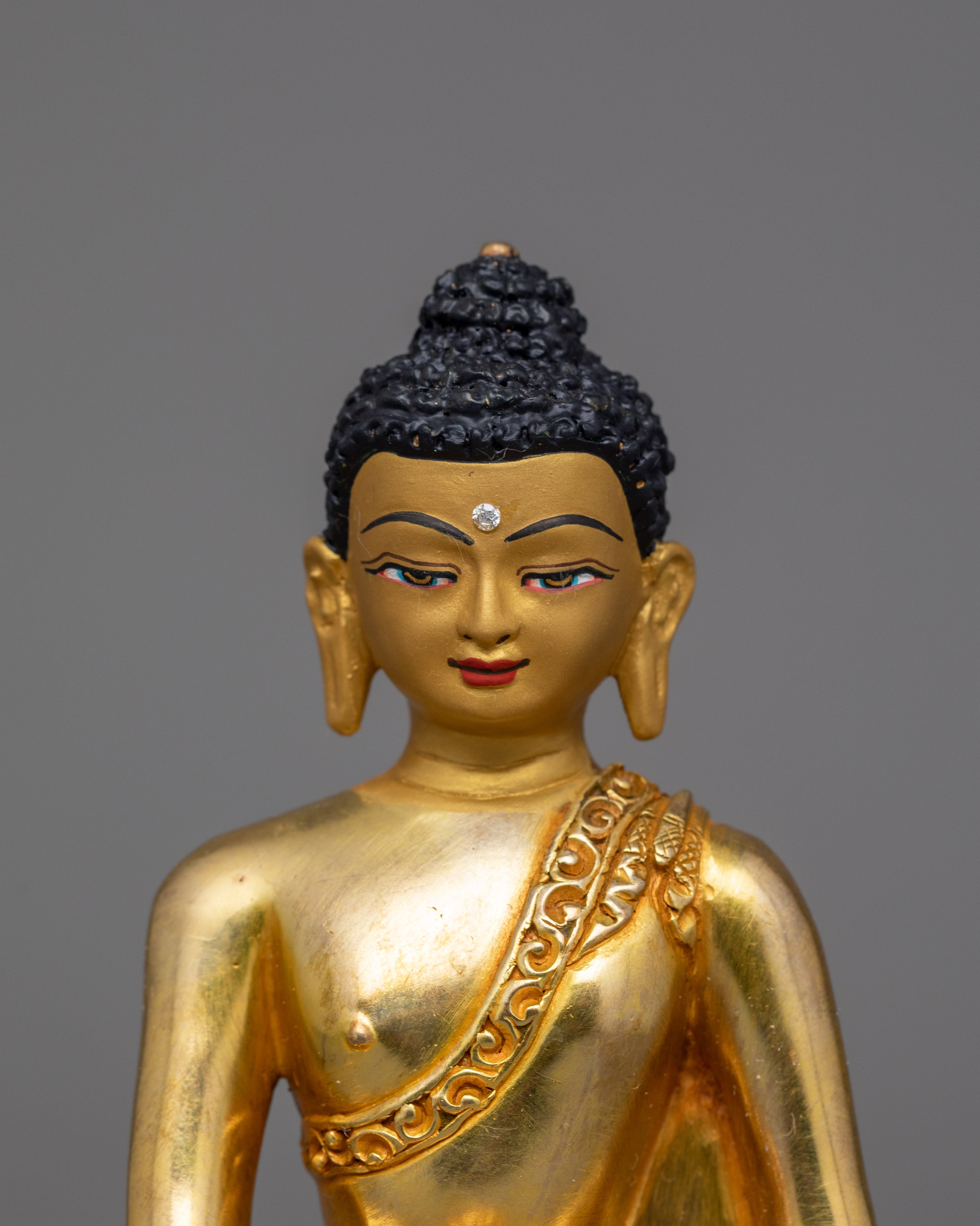 Shakyamuni Buddha Spiritual Teacher Sculpture | Symbol of Mindfulness Practice