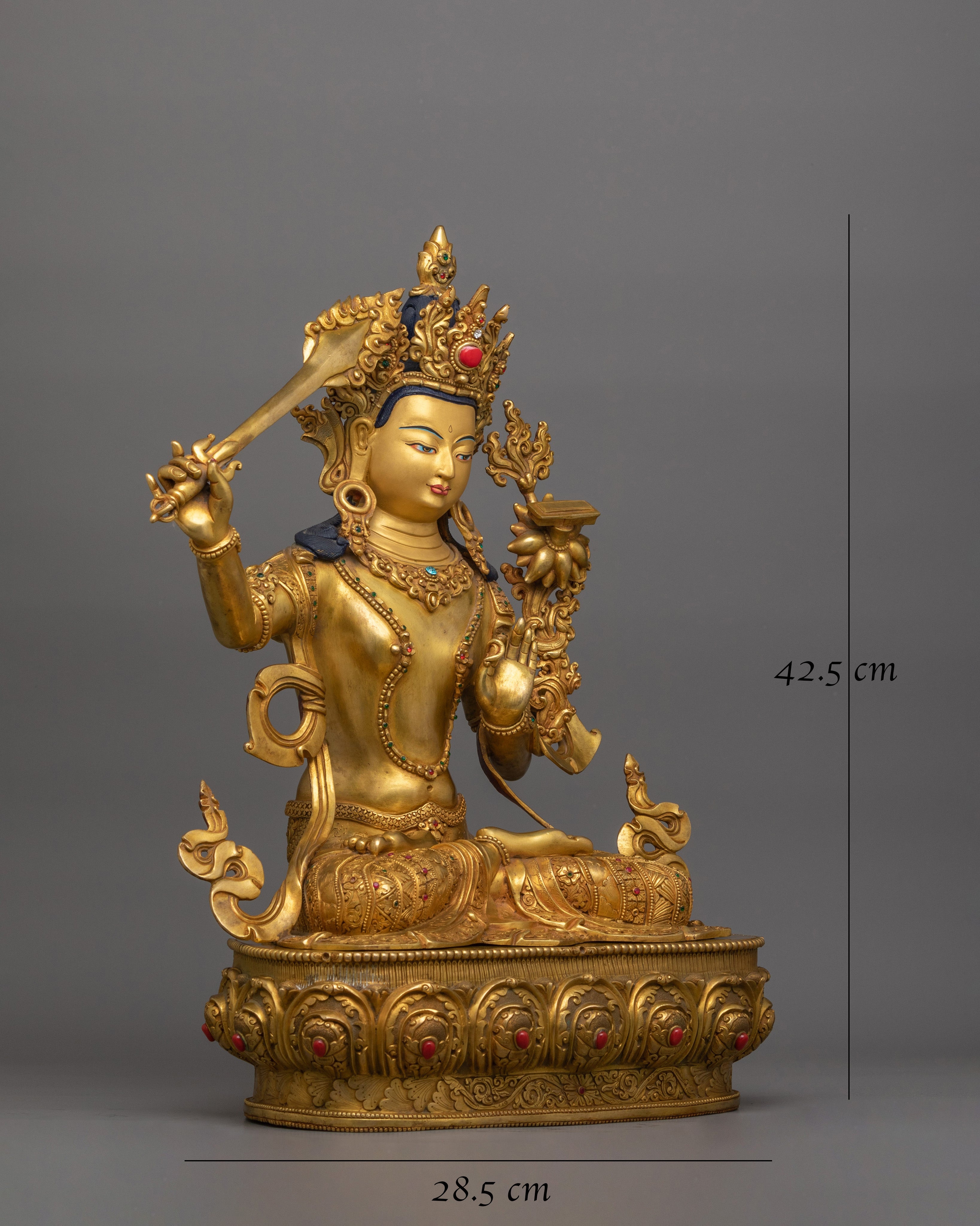 handmade-wisdom-deity-manjushri