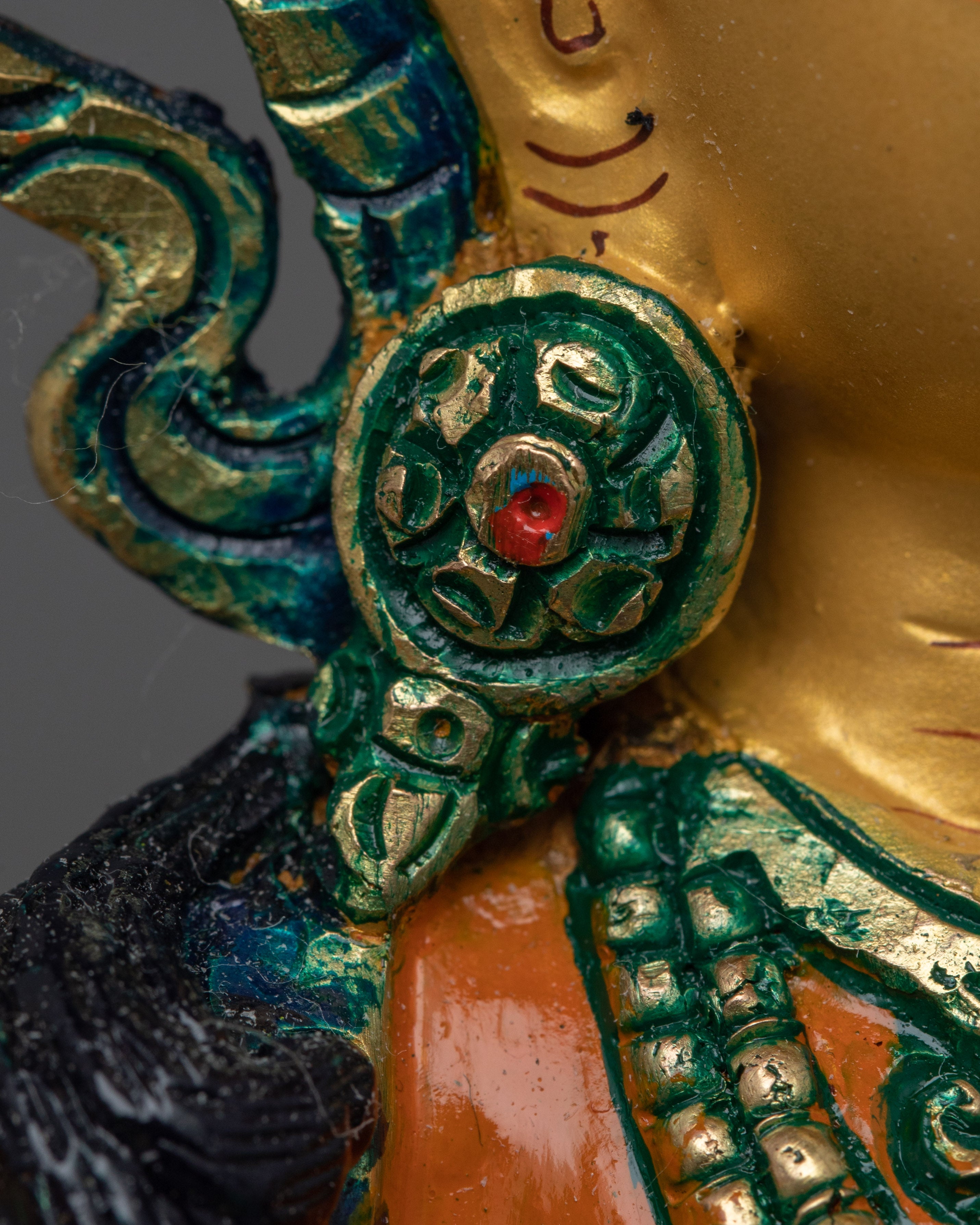 Enlightened Deity Manjushri Figurine | Spiritual Figure for Meditation