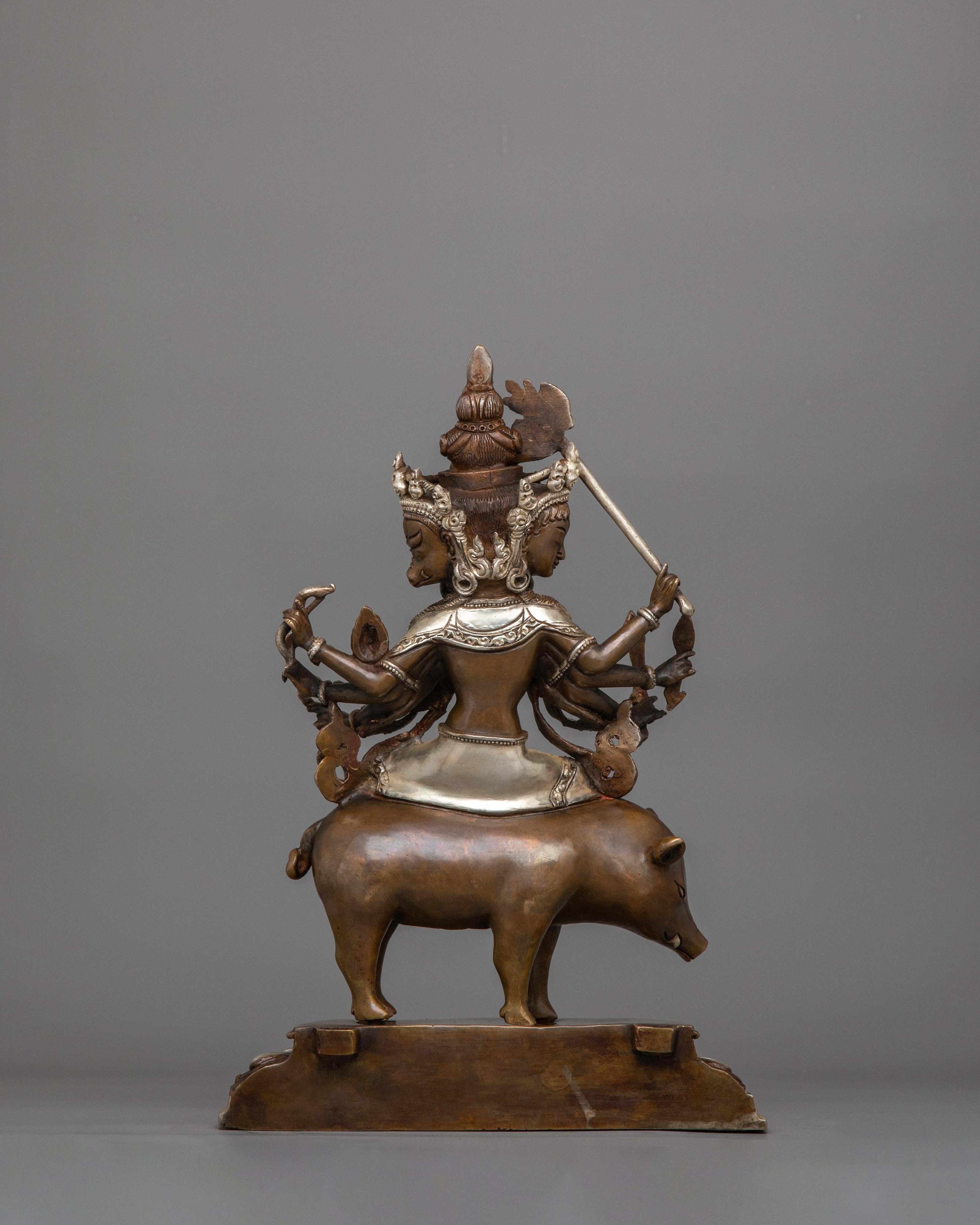 Goddess Marichi Buddha Statue | Handmade Nepalese Sculpture