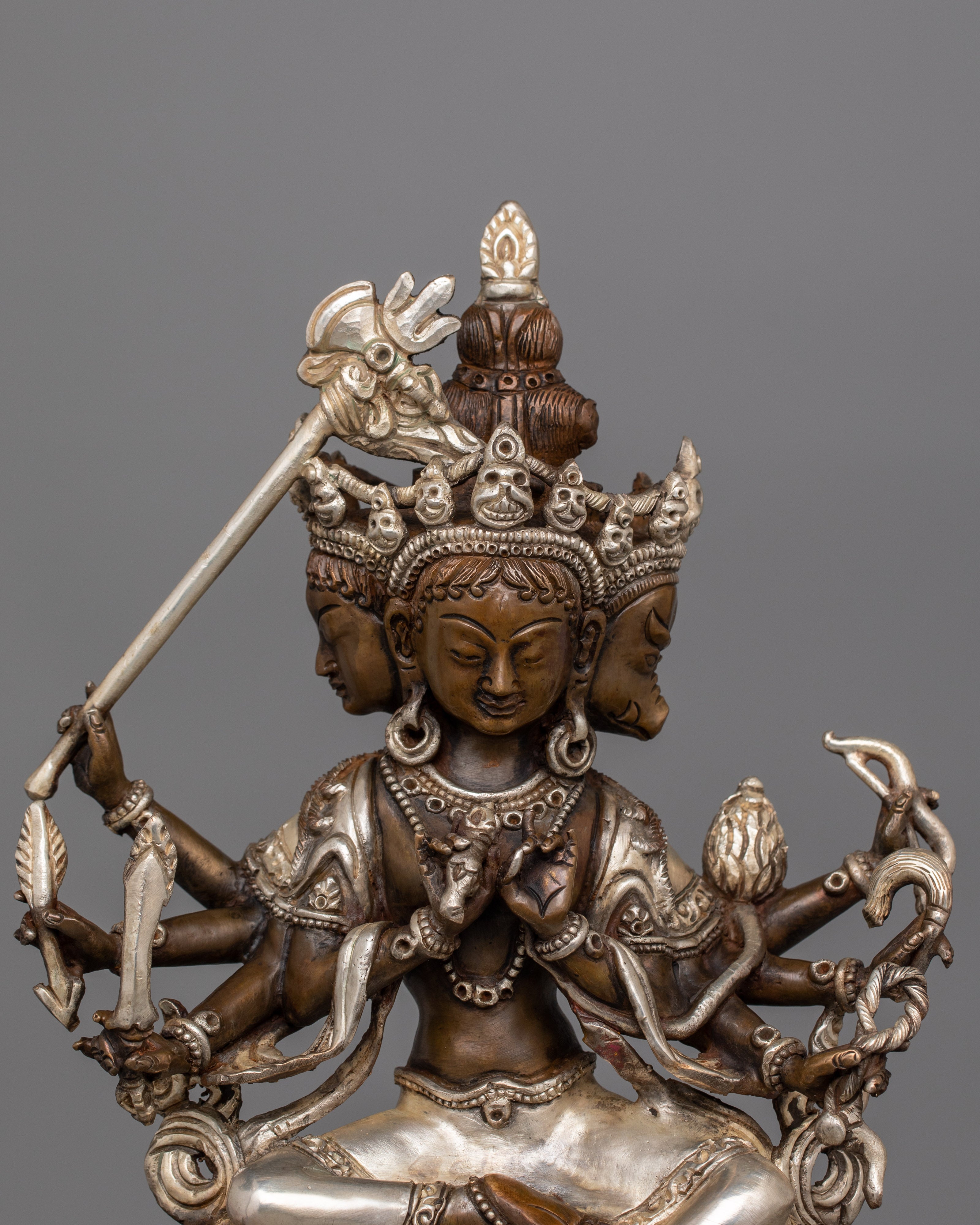 Goddess Marichi Buddha Statue | Handmade Nepalese Sculpture